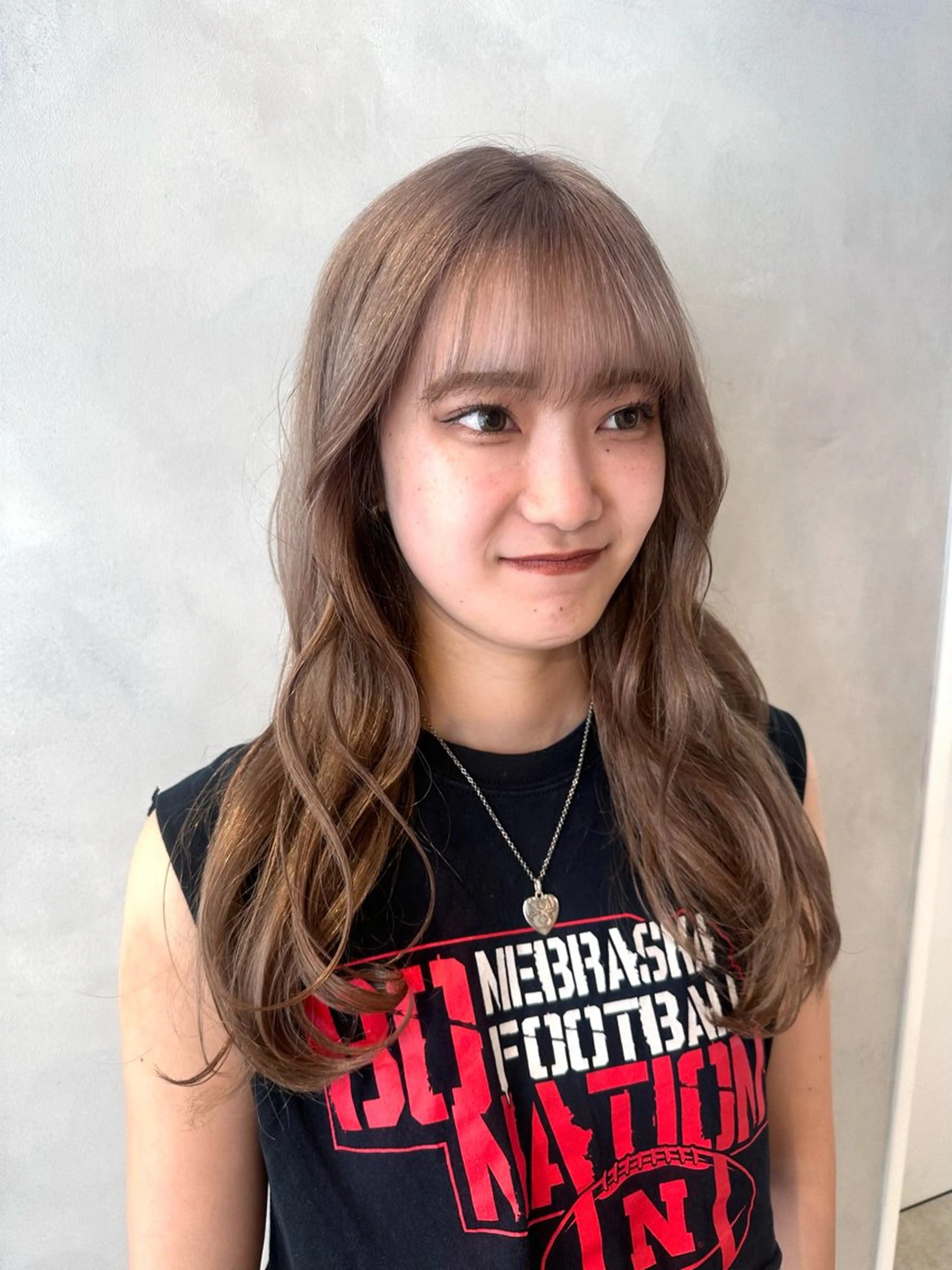 ロング カラー カット ヘアカラー トリートメント デザインカラー/パー マ🦖外岡咲希🦖のヘアスタイル