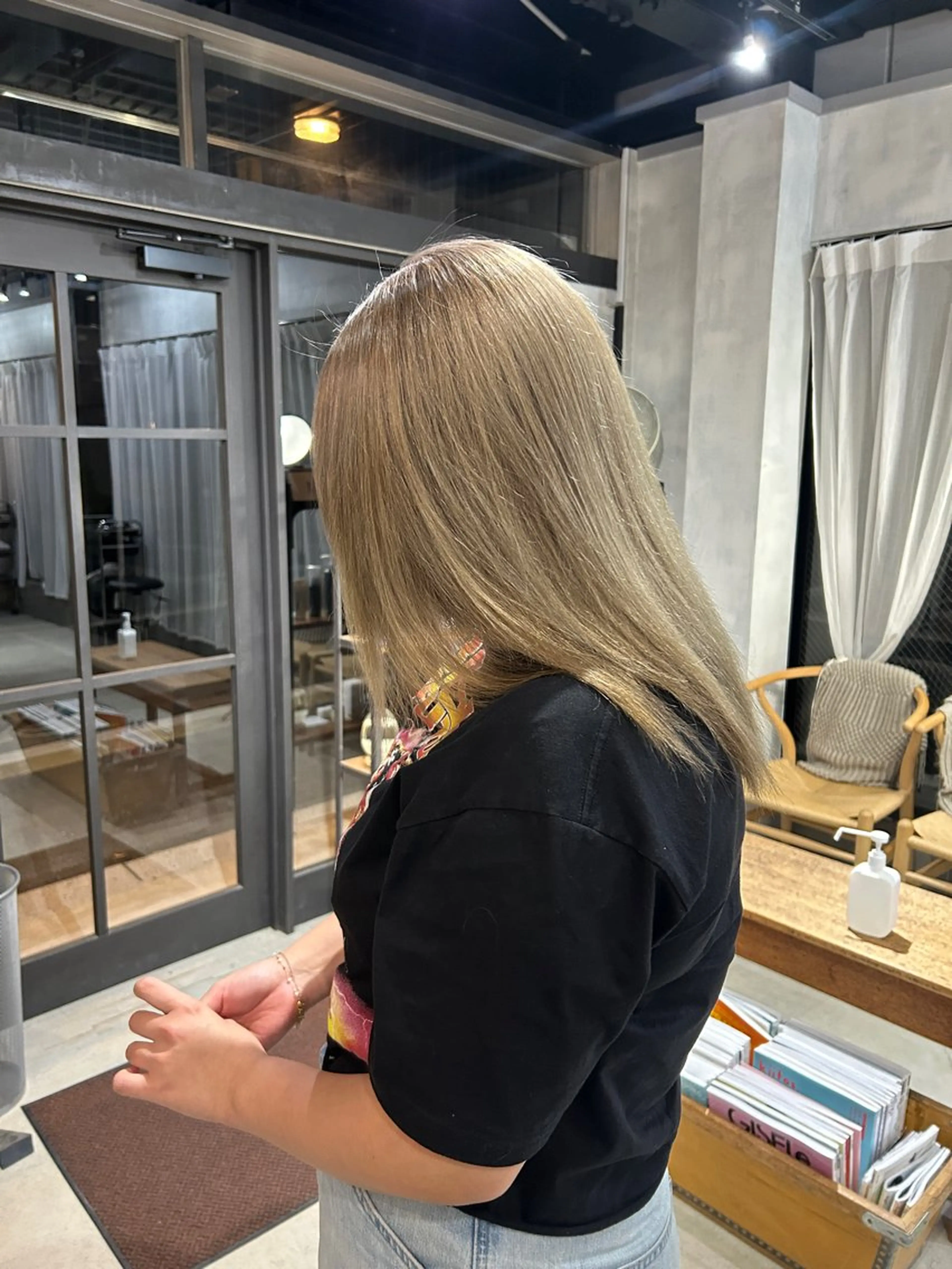 ロング カラー ヘアカラー トリートメント fon▶松野 翔のヘアスタイル