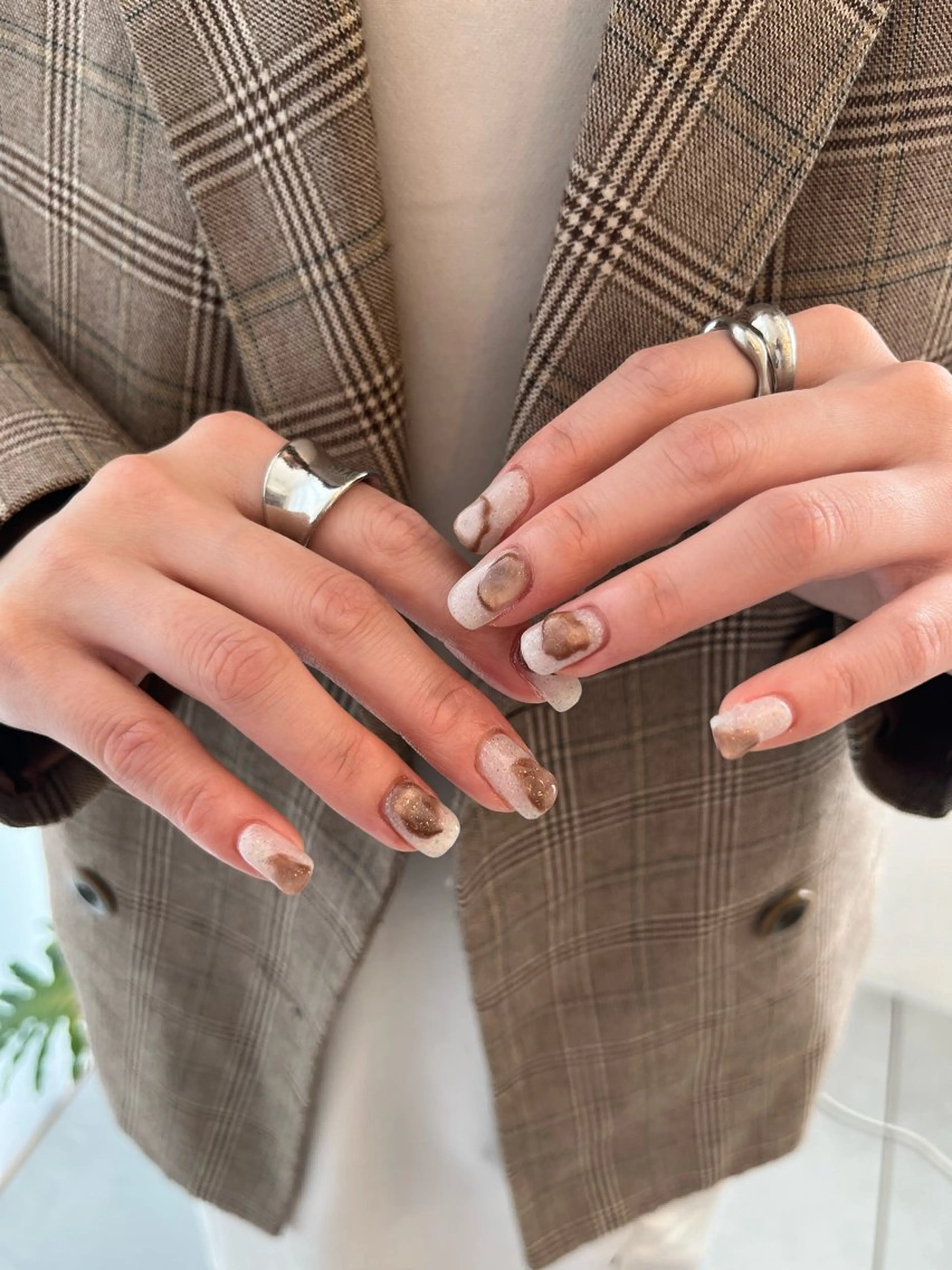 ネイル Nail Salon Hachi所属・Yuna ·͜·ᰔᩚのネイルデザイン
