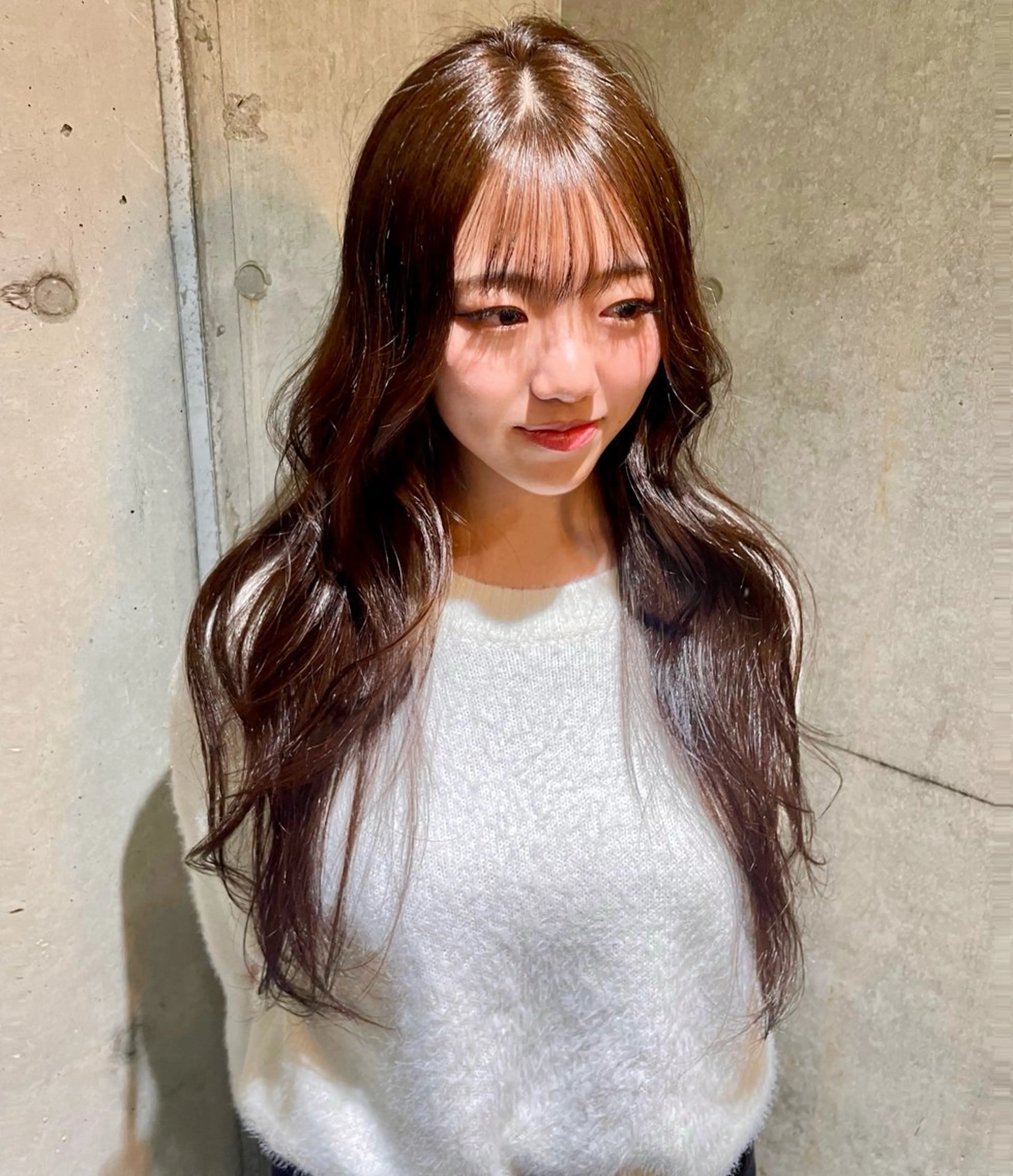 ロング カラー キッズ ブリーチ ブリーチなしカラー ヘアカラー トリートメント 南堀江/艶髪カラー /masami🩵のヘアスタイル