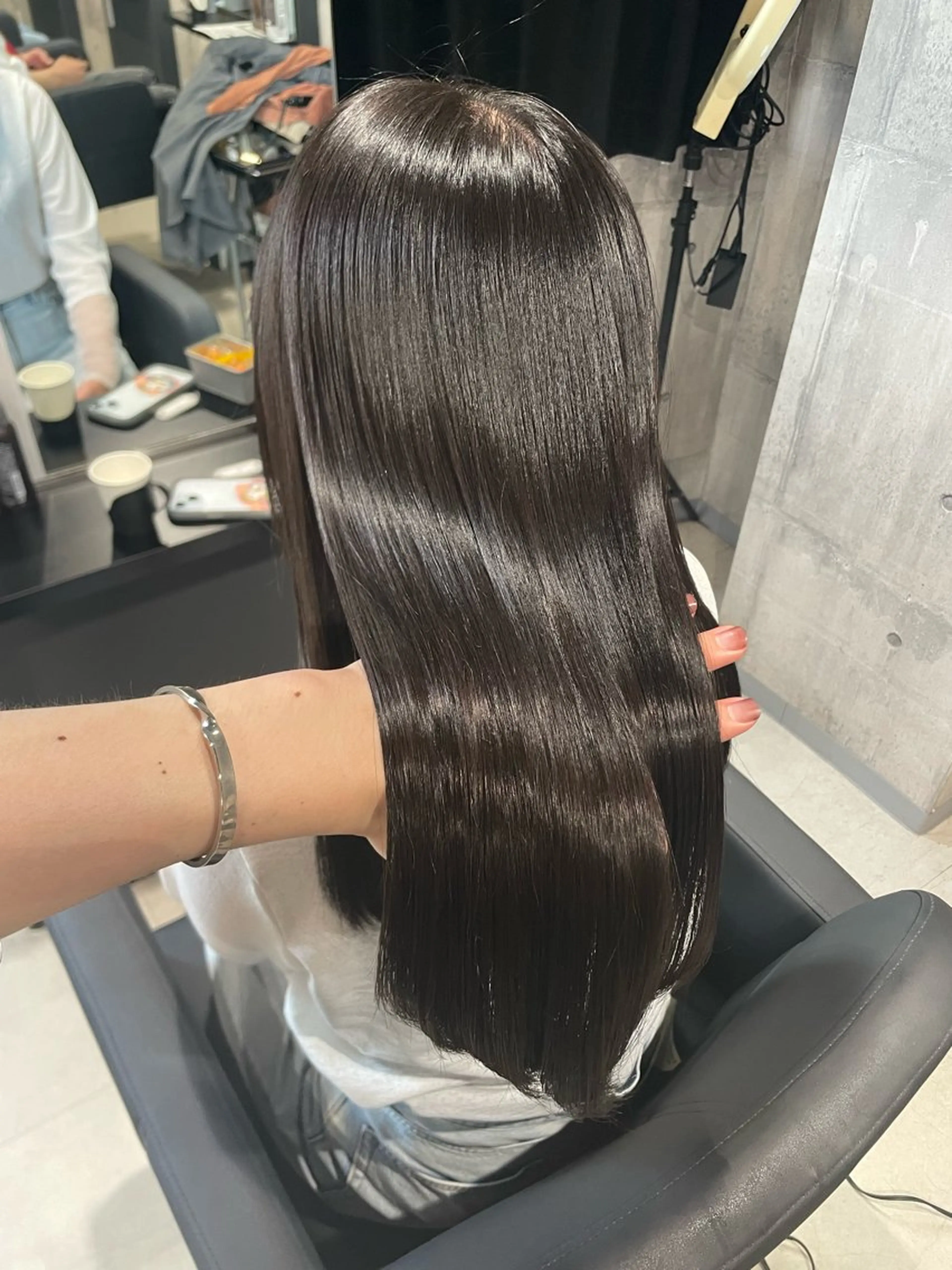 ロング カラー アッシュ ダークアッシュ 髪質改善/艶カラー Hiroakiのヘアスタイル