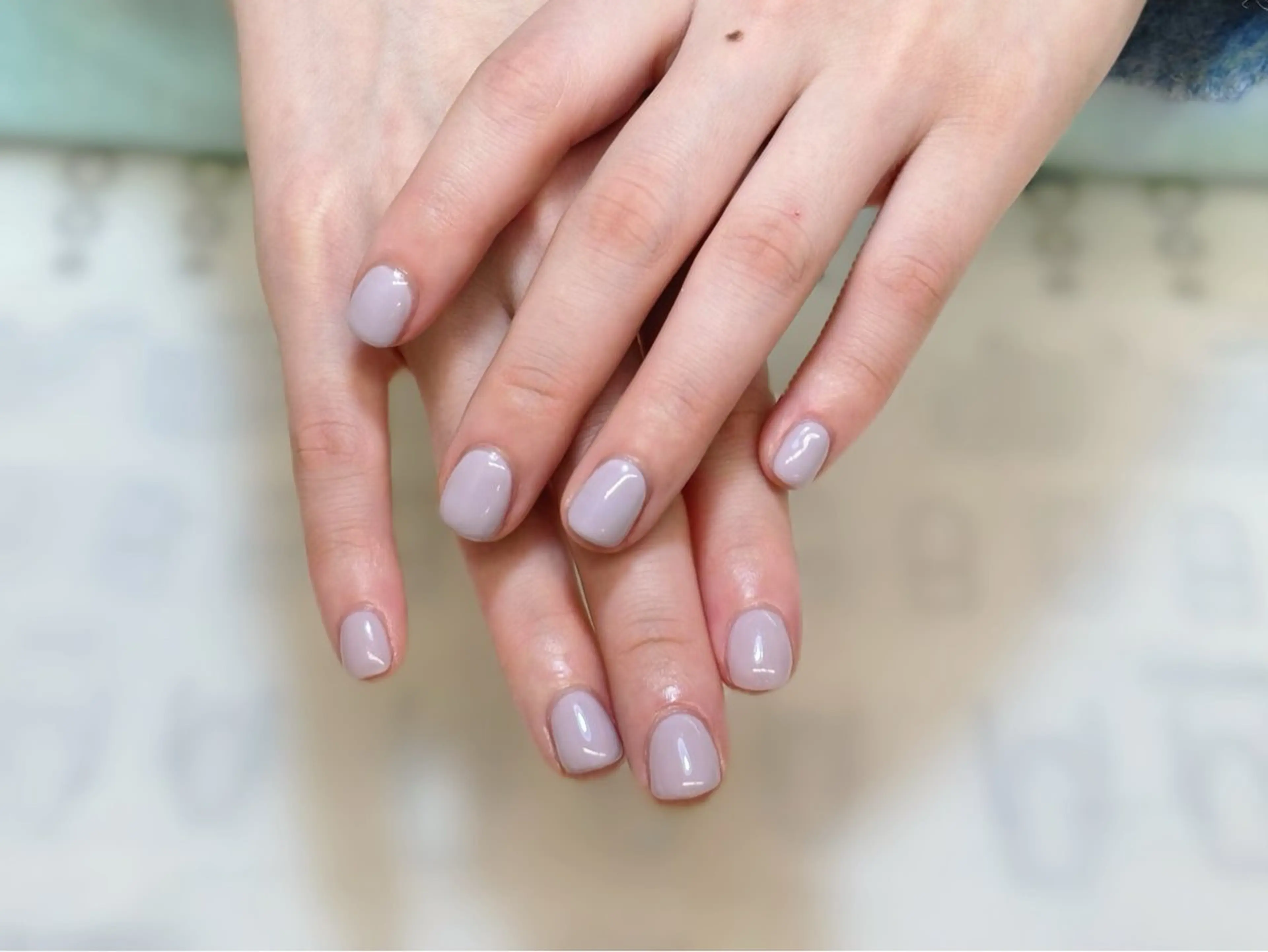 ネイル ワンカラーネイル Alisa nail Timiのネイルデザイン