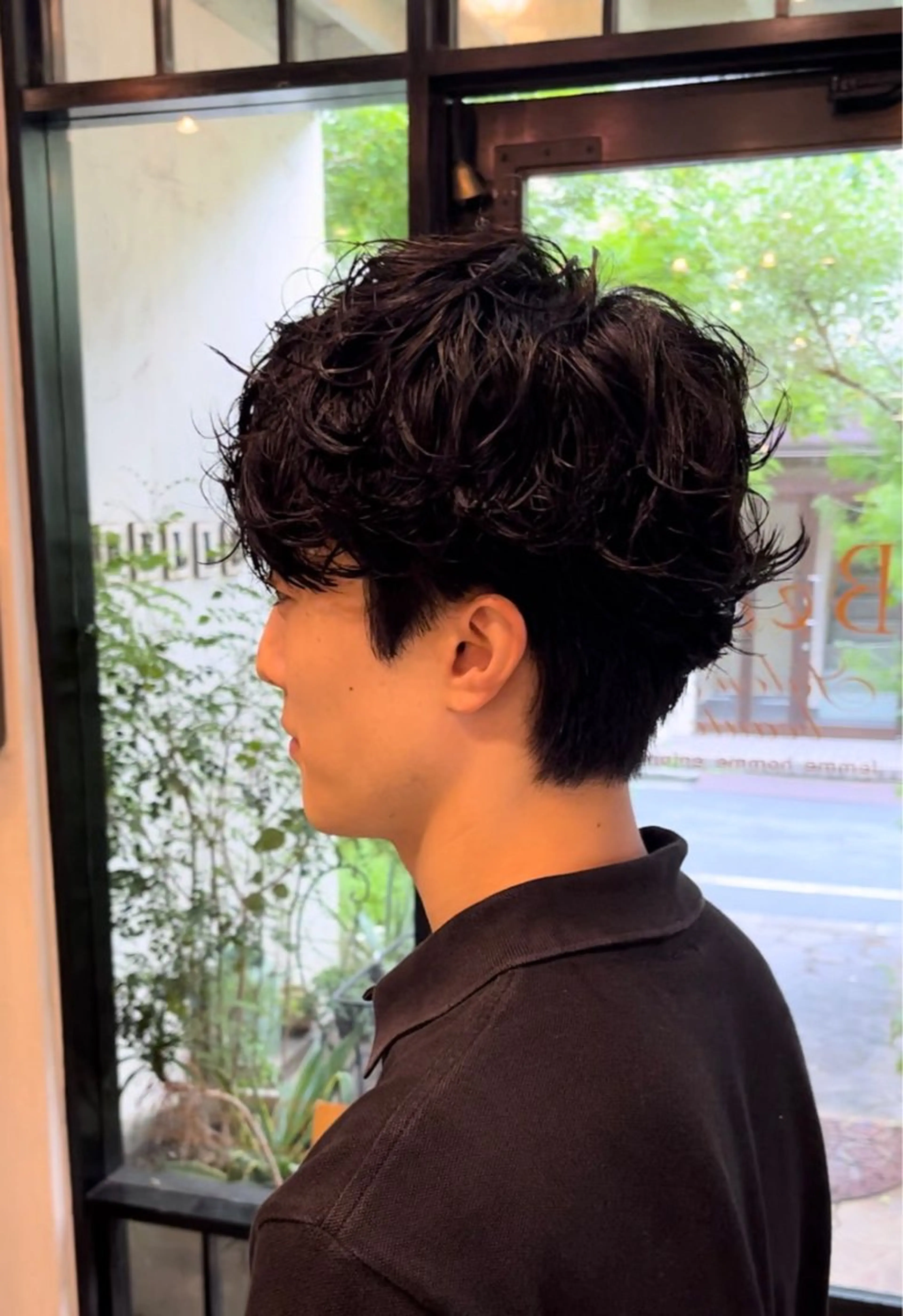 パーマ メンズ メンズパーマ カット パーマ Belle リク ケアブリーチのヘアスタイル