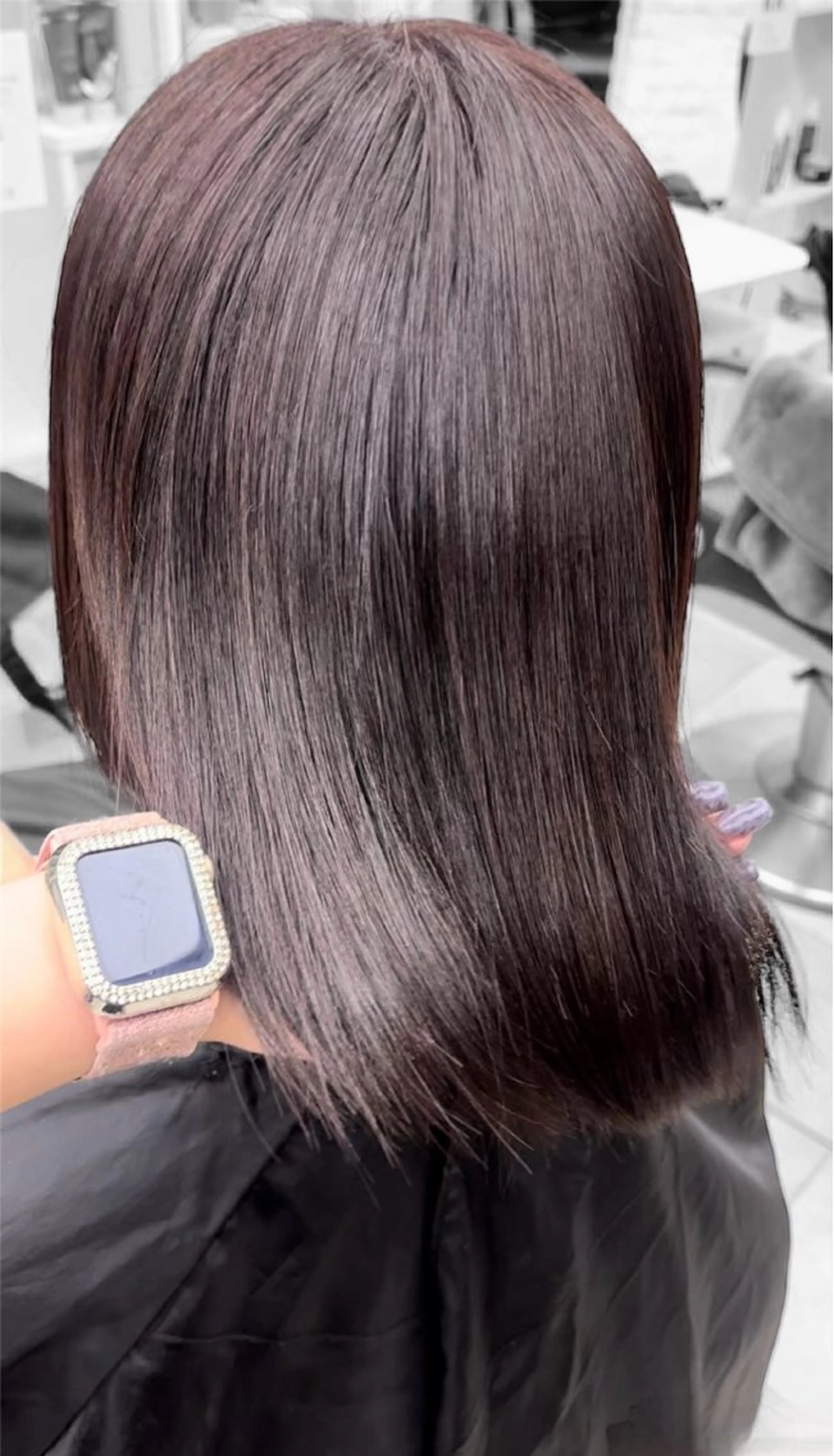カラー 韓国メンズ特化 ダウン・毛流れパーマのヘアスタイル