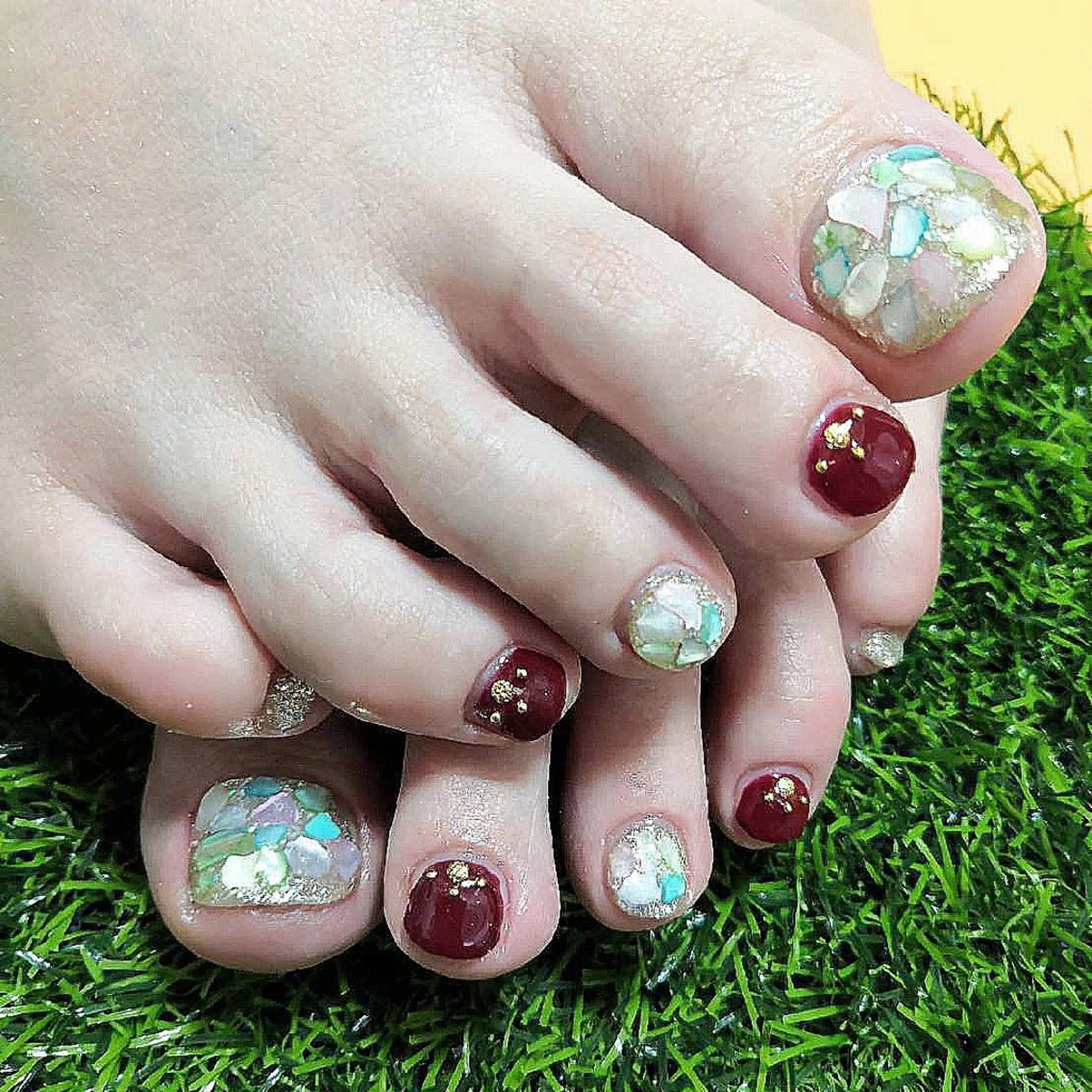 ネイル フットネイル Nailsalon WAO!!!のネイルデザイン
