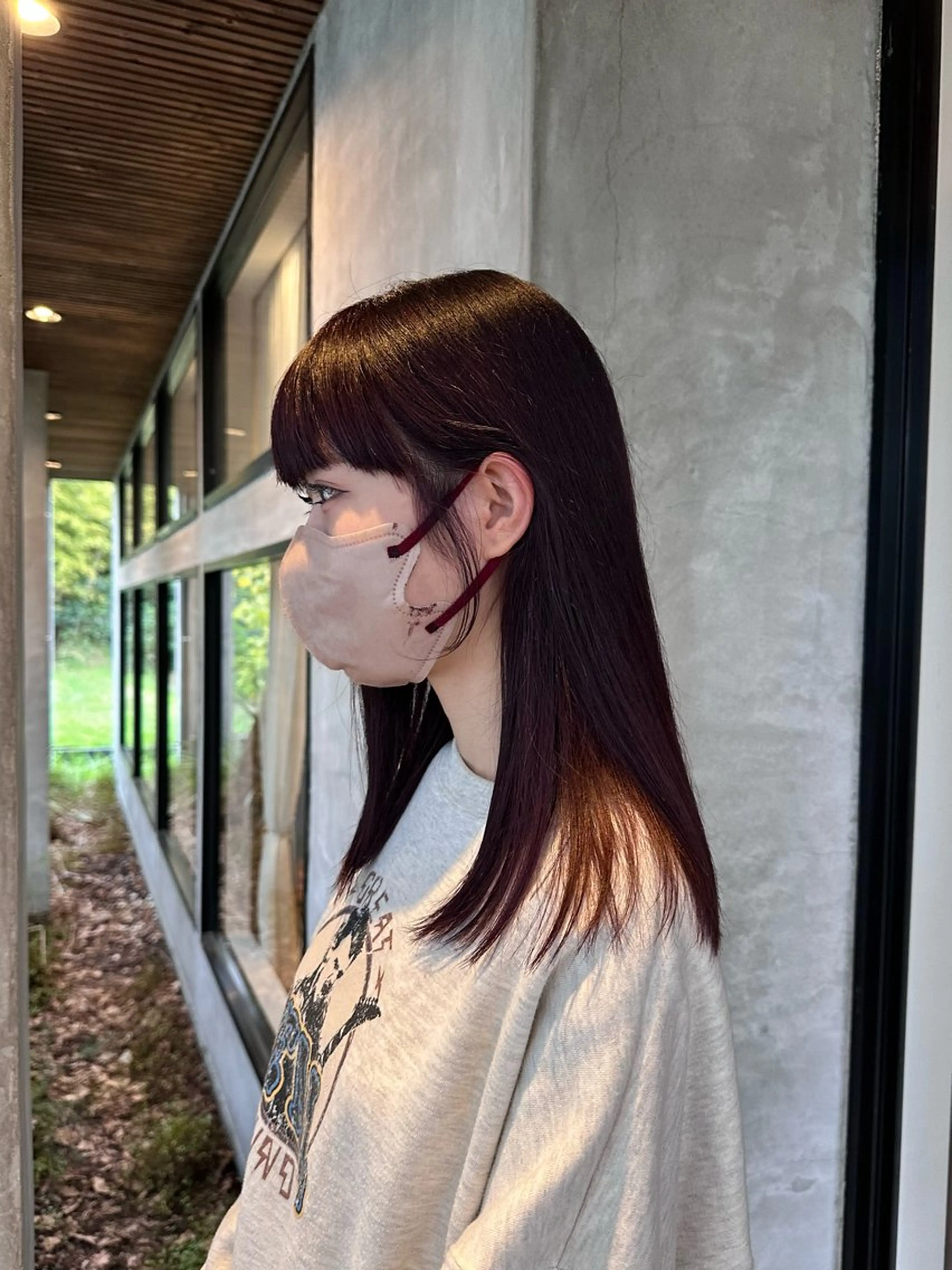 ロング カット ヘアカラー Lapis / miyu.のヘアスタイル