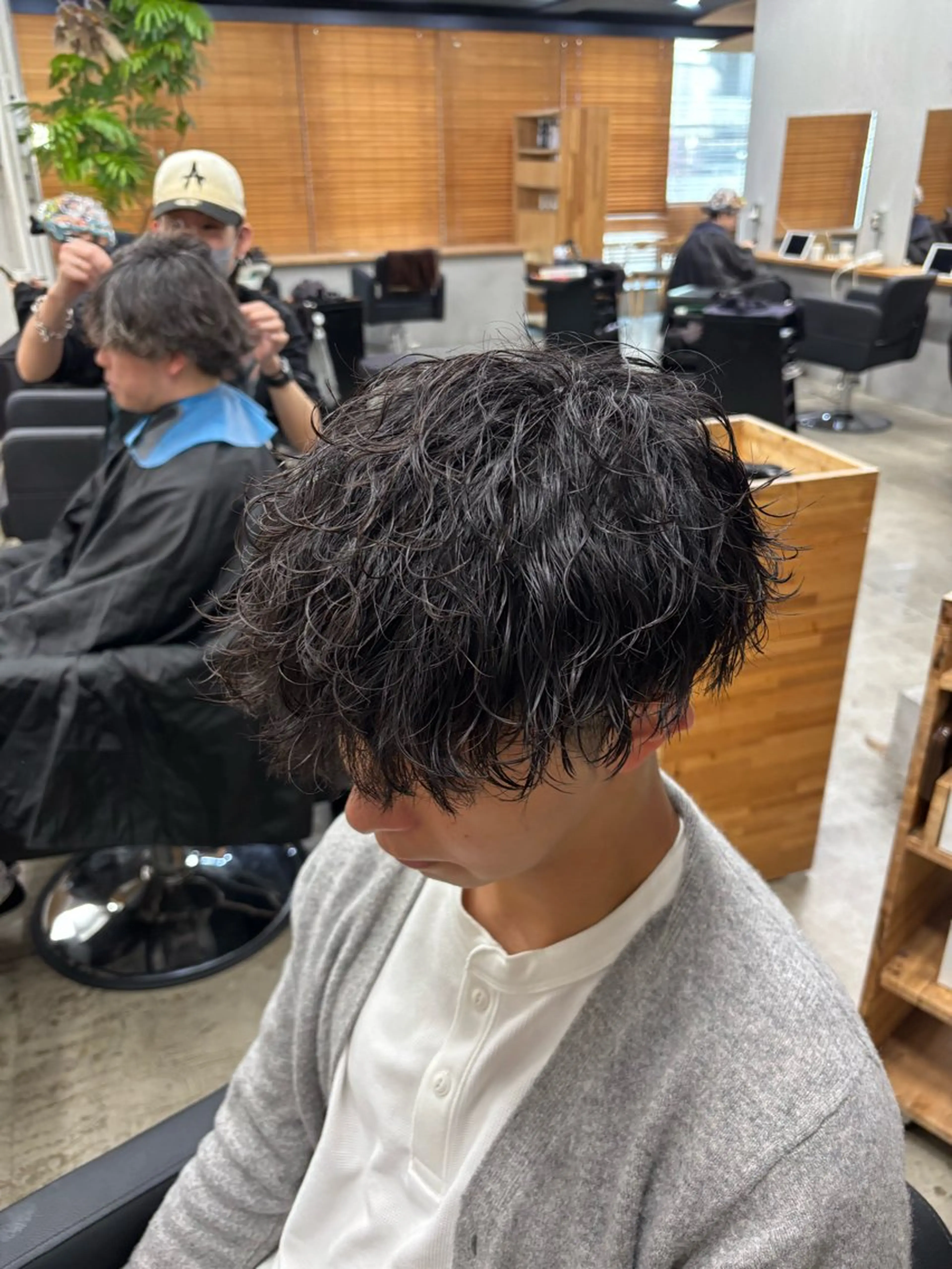 パーマ メンズ カット パーマ mono / Manatoのヘアスタイル