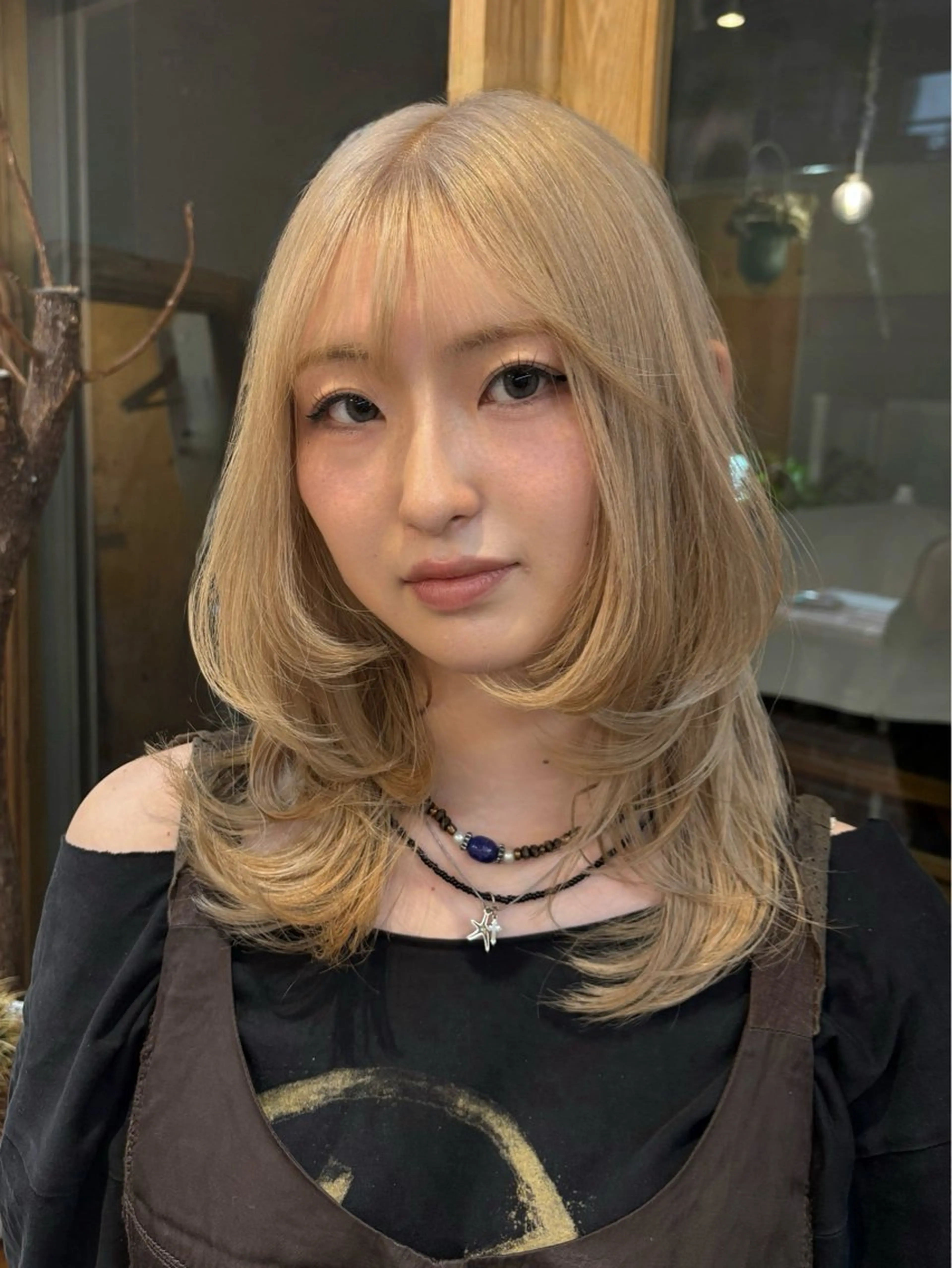 カラー ヘアカラー 梅田/韓国ヘア/ 似合わせ/わかな🍓のヘアスタイル