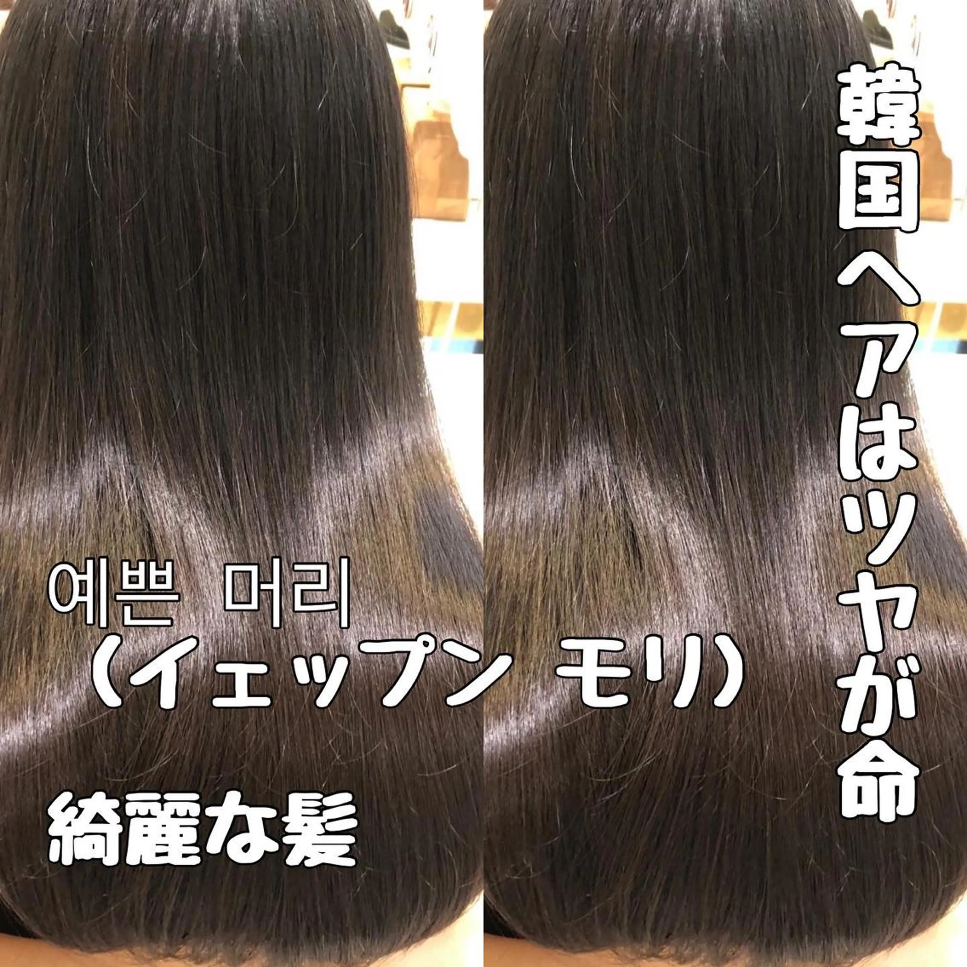 カラー パーマ カット トリートメント 透明感×髪質改善🧸 韓国ヘア　武田涼のヘアスタイル