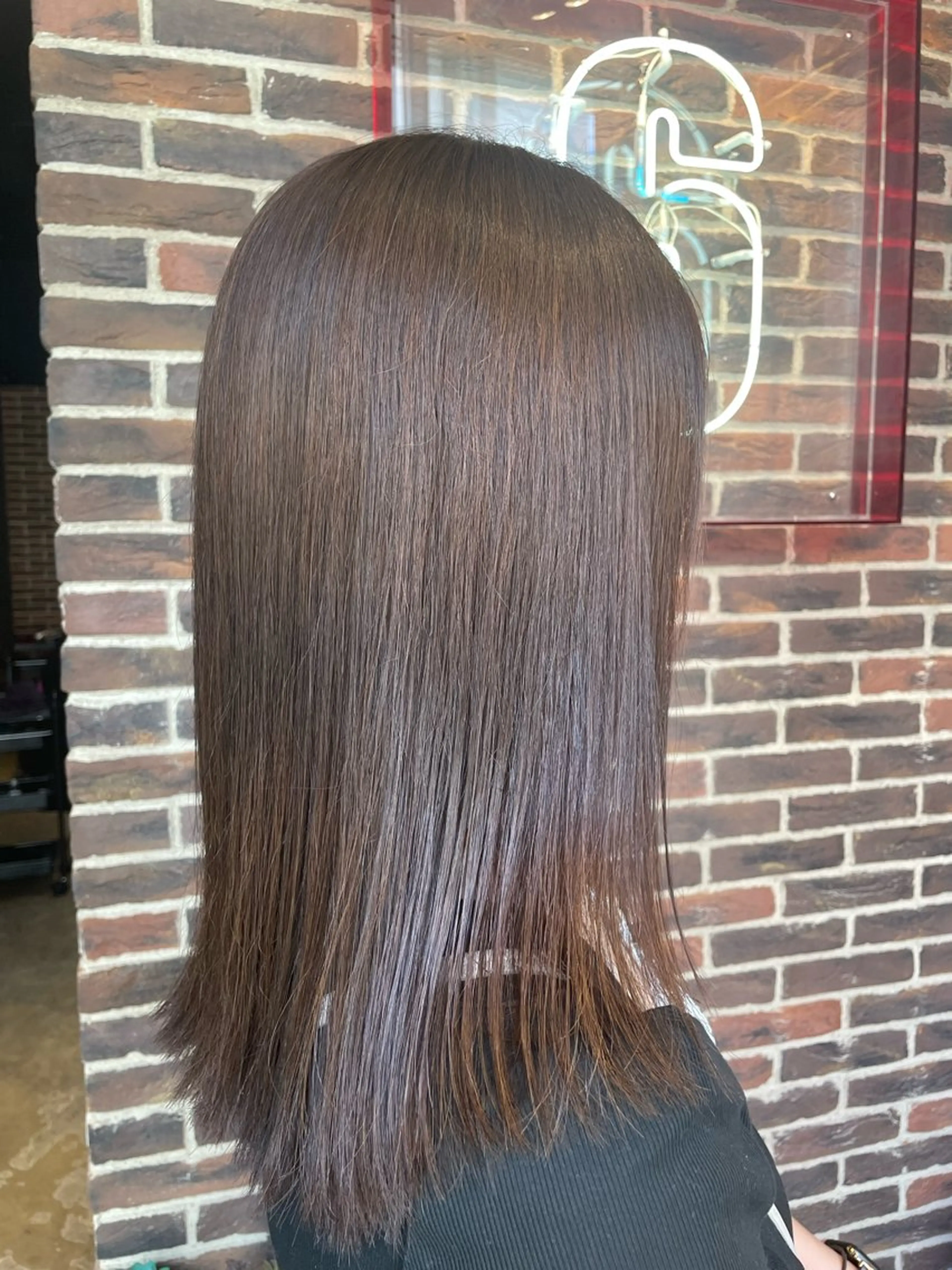 ロング カット ヘアカラー 縮毛矯正 トリートメント Hair salon 6所属・照井 奈保子のヘアスタイル