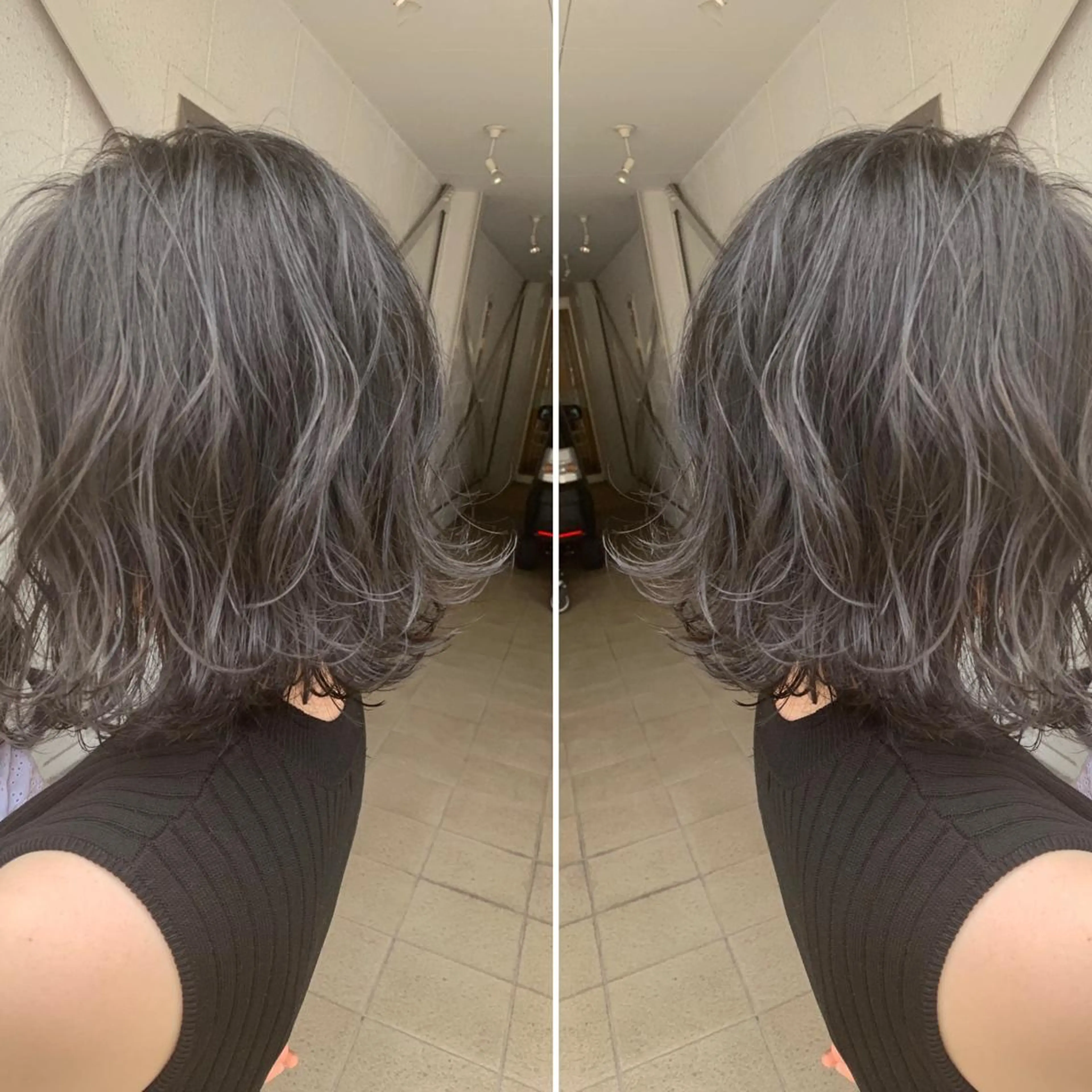 ミディアム 川嶋 saronLEPIAのヘアスタイル
