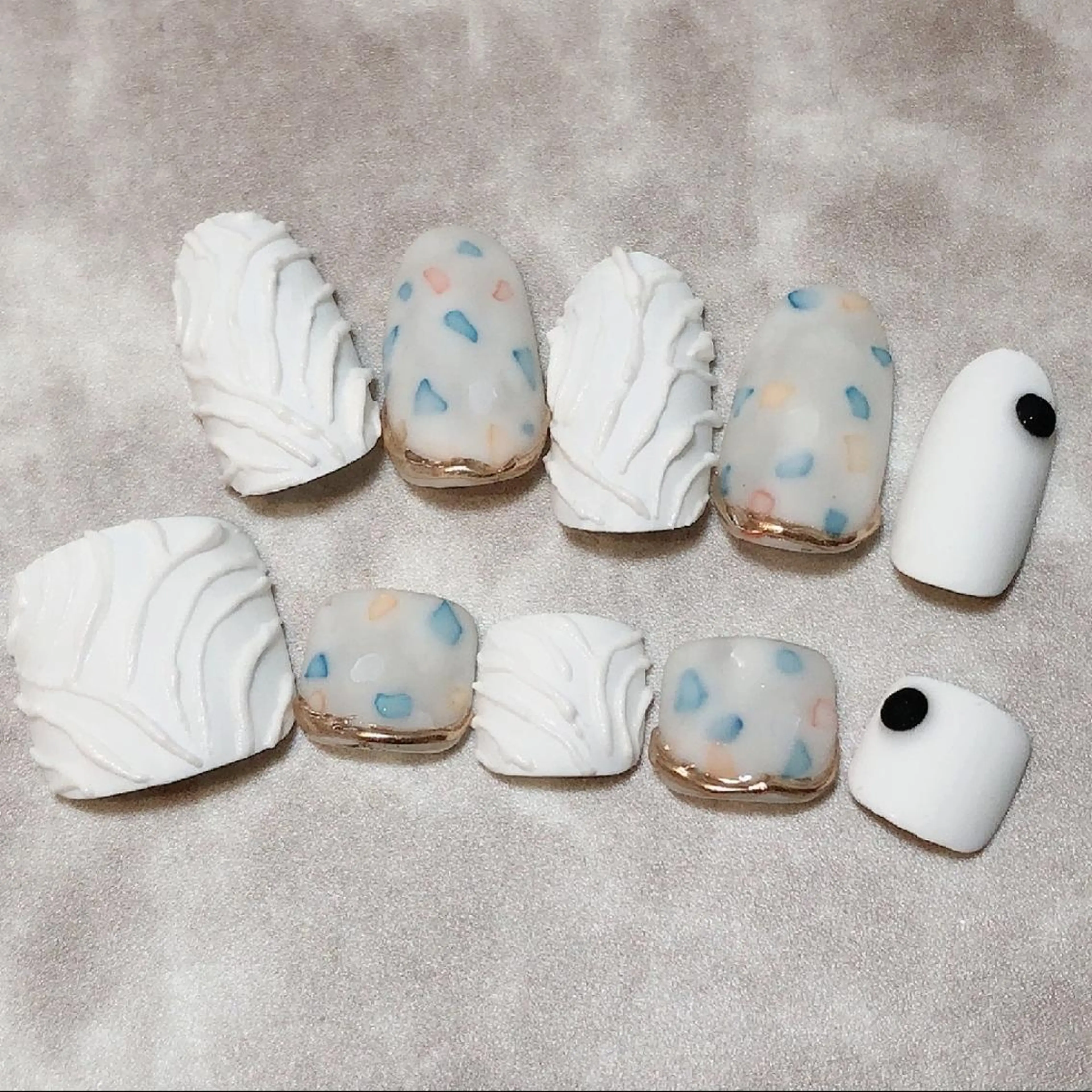 ネイル ハンドネイル Nail salon Purem🐾所属・Nail salon Purem🐾のネイルデザイン