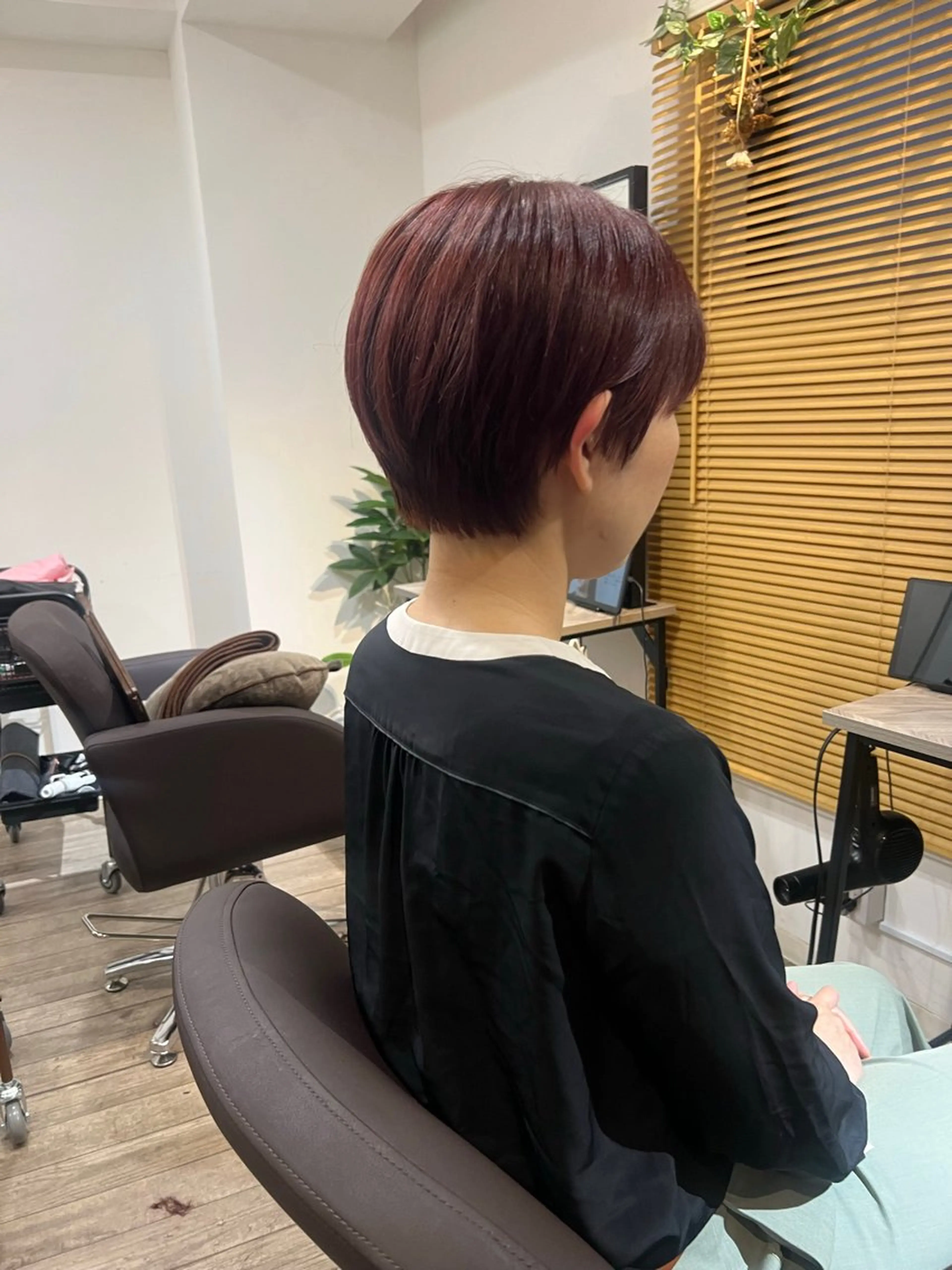 ショート ショートヘア 新代田美容室×透明感 ☘️【佐野吉聖】🍀のヘアスタイル
