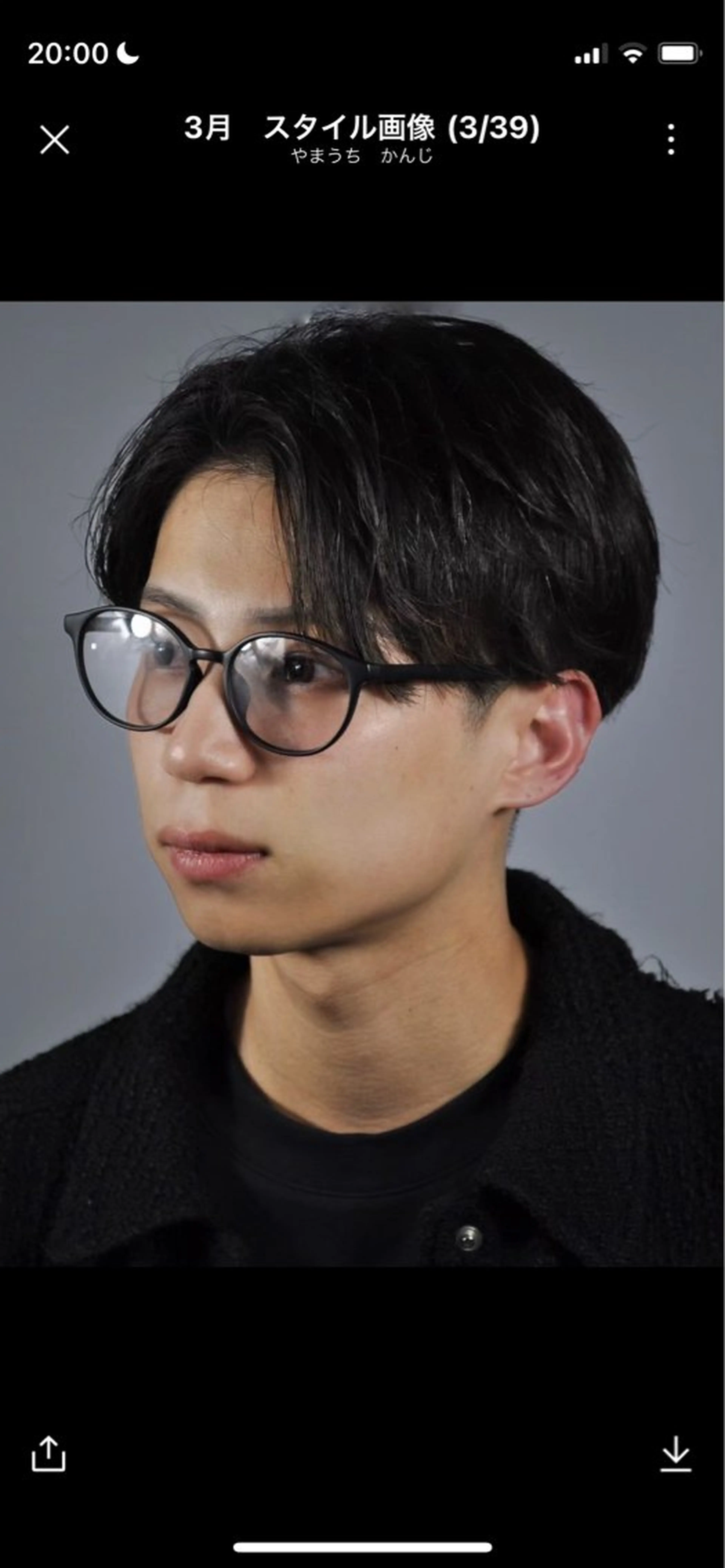 ショート 鈴木 晴人のヘアスタイル