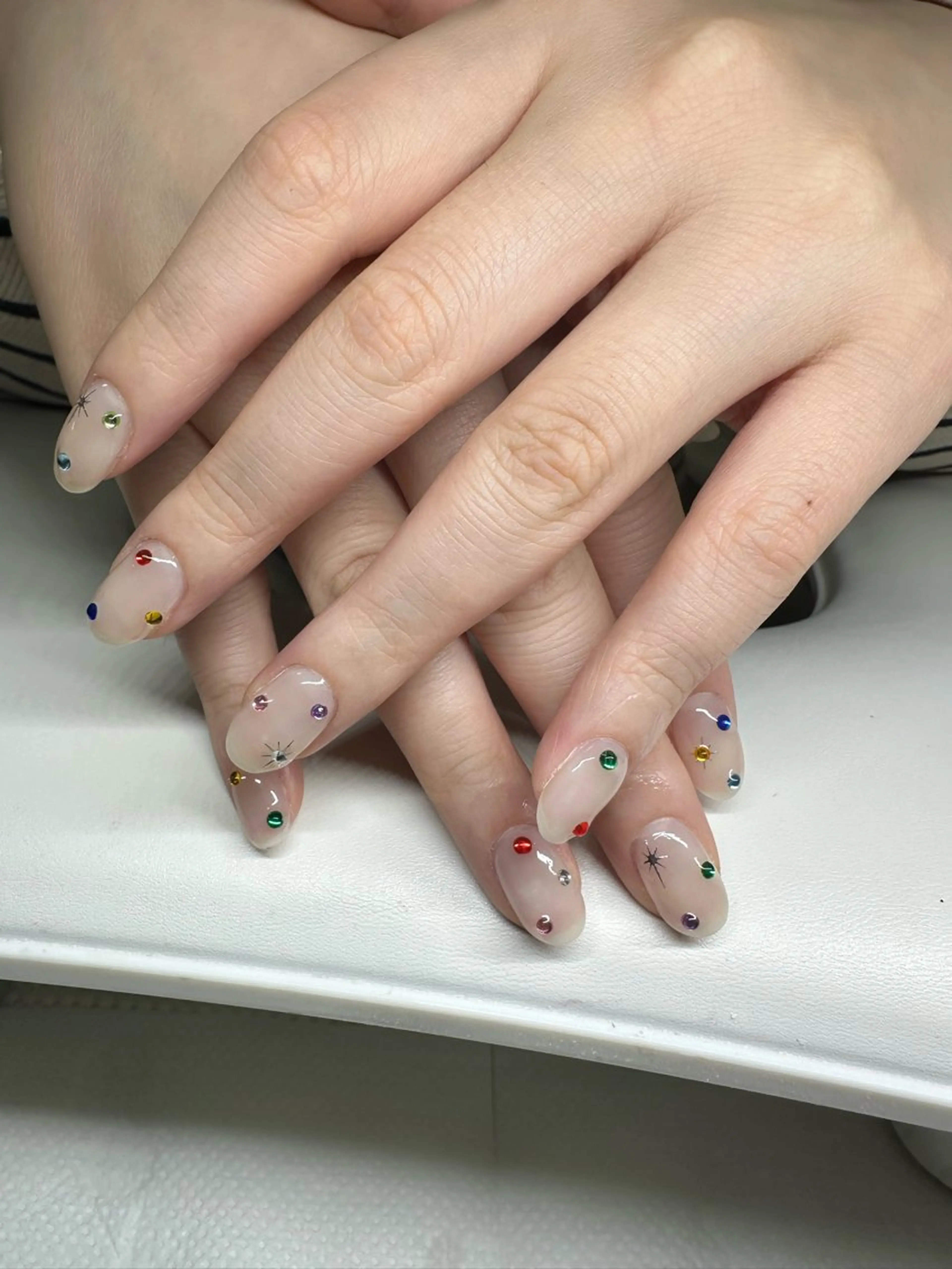 ネイル 韓国ネイル 持ち込み ハンドネイル EMI ANA.CHUOのネイルデザイン