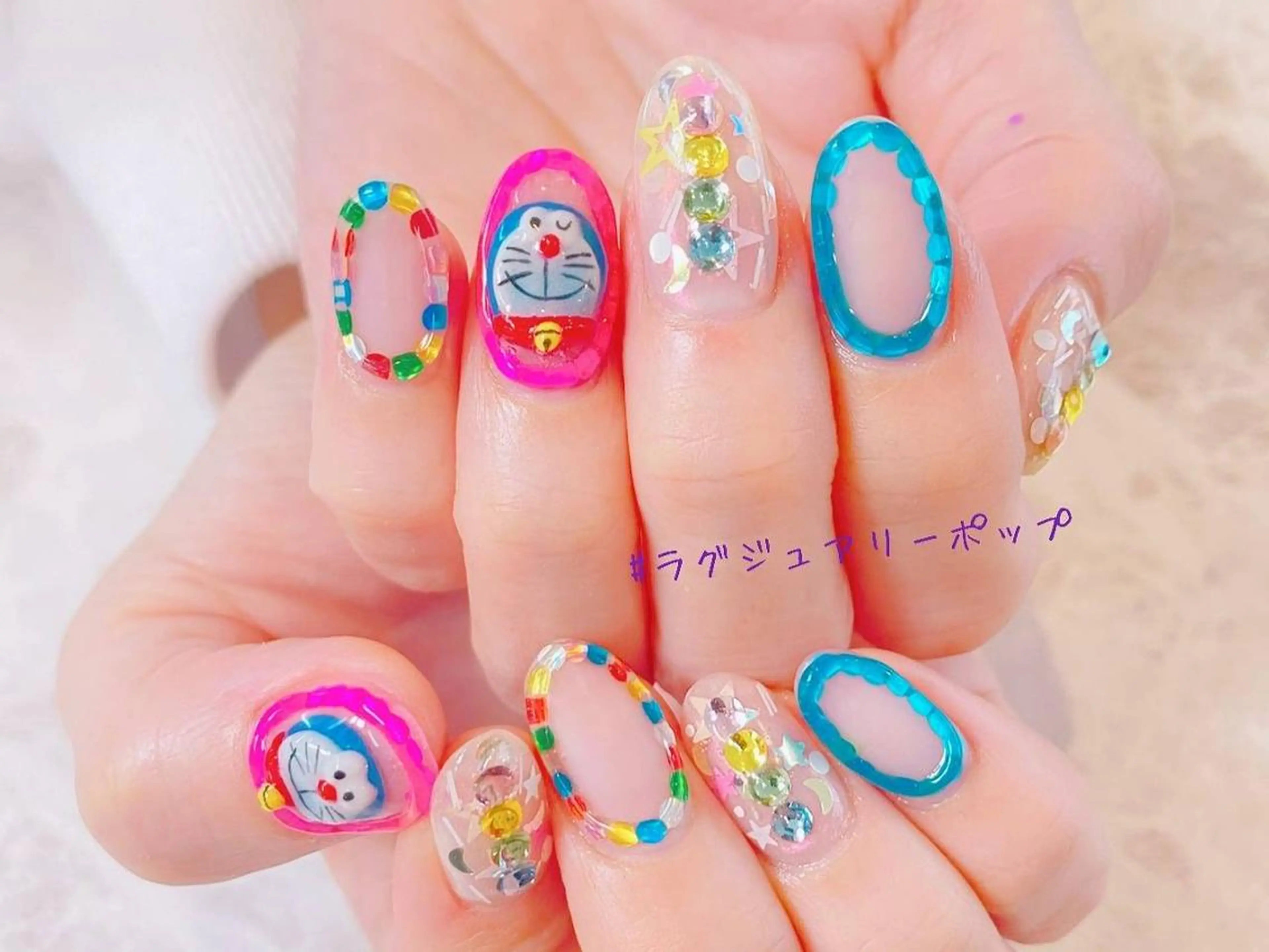 ネイル ニュアンスネイル Menail心斎橋筋 ギャル×韓国🇰🇷のネイルデザイン
