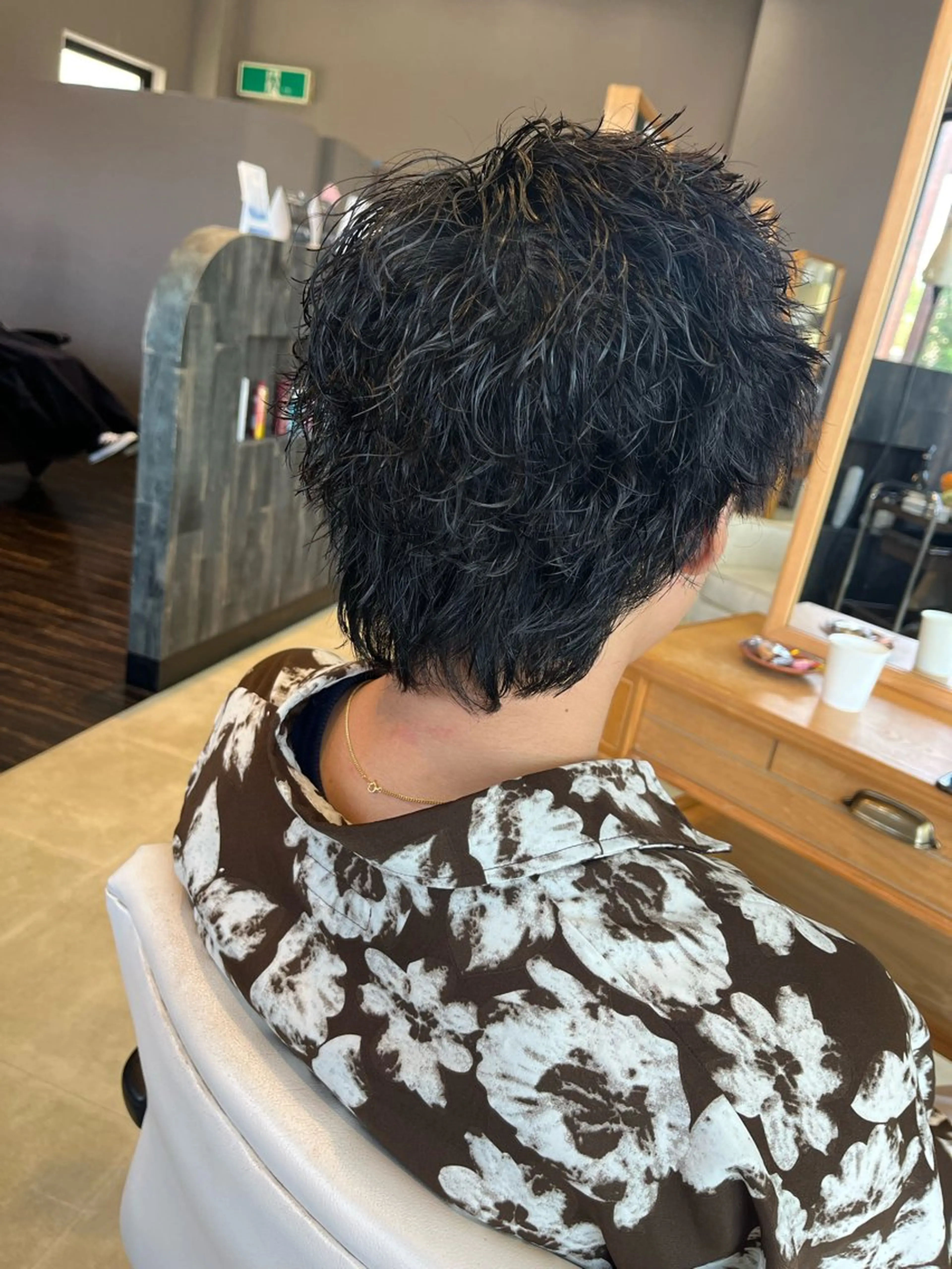 ショート カット パーマ トリートメント 安田 海斗のヘアスタイル