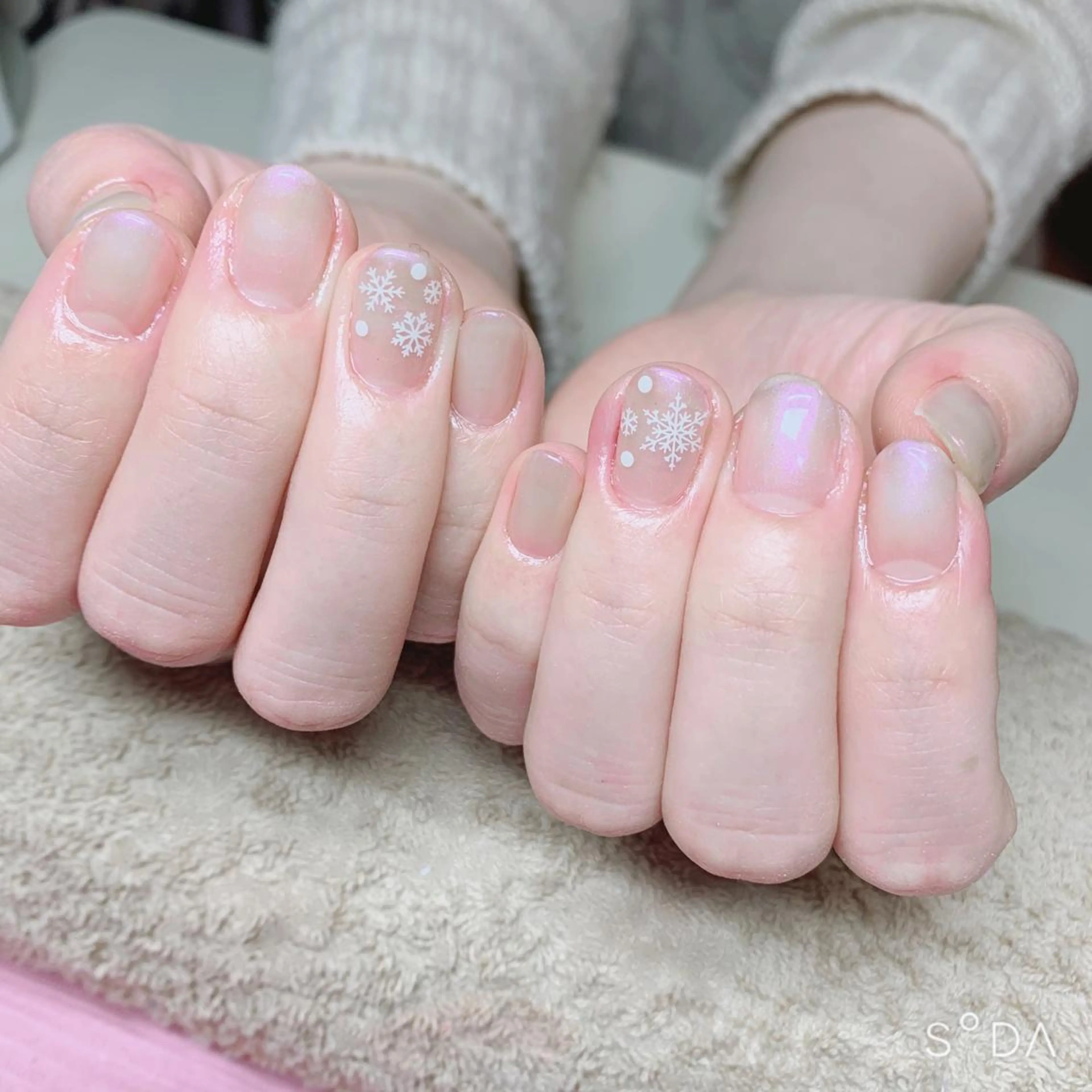 ネイル アートネイル オフィスネイル ワンカラーネイル NailSpace 猫のいるネイルサロンのネイルデザイン