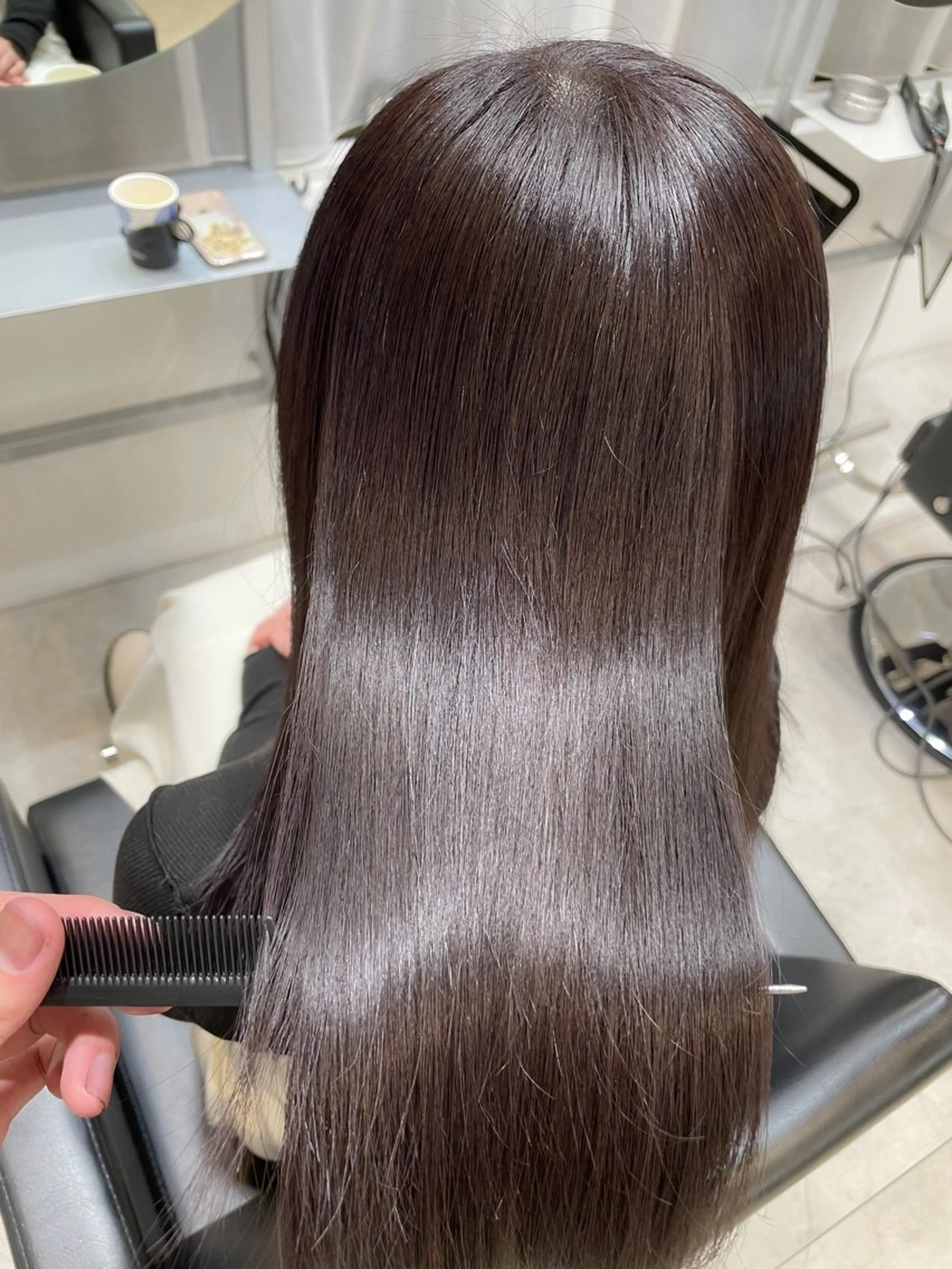 ロング カラー ヘアカラー トリートメント 佐藤 悠汰のヘアスタイル