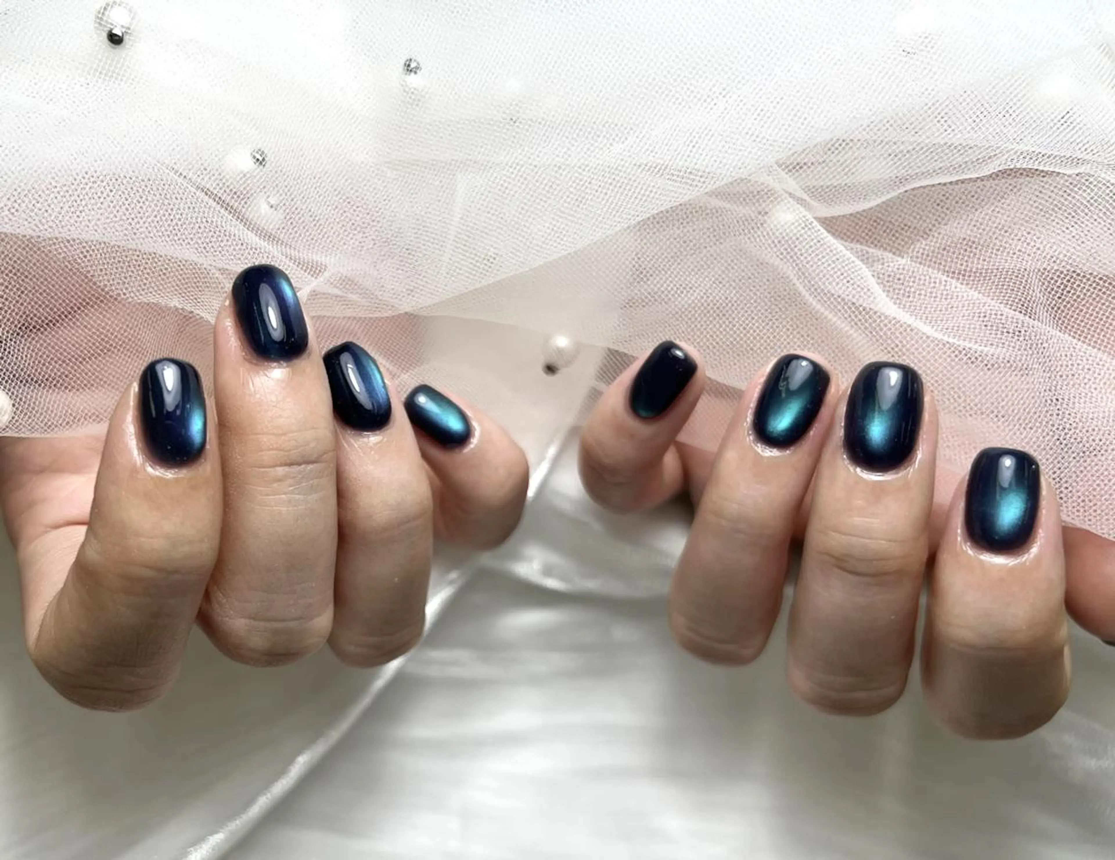 💅ジュニアネイリスト💗マグネットコース　2色可🩵【新規オフ無料】💅ハンドネイルの写真