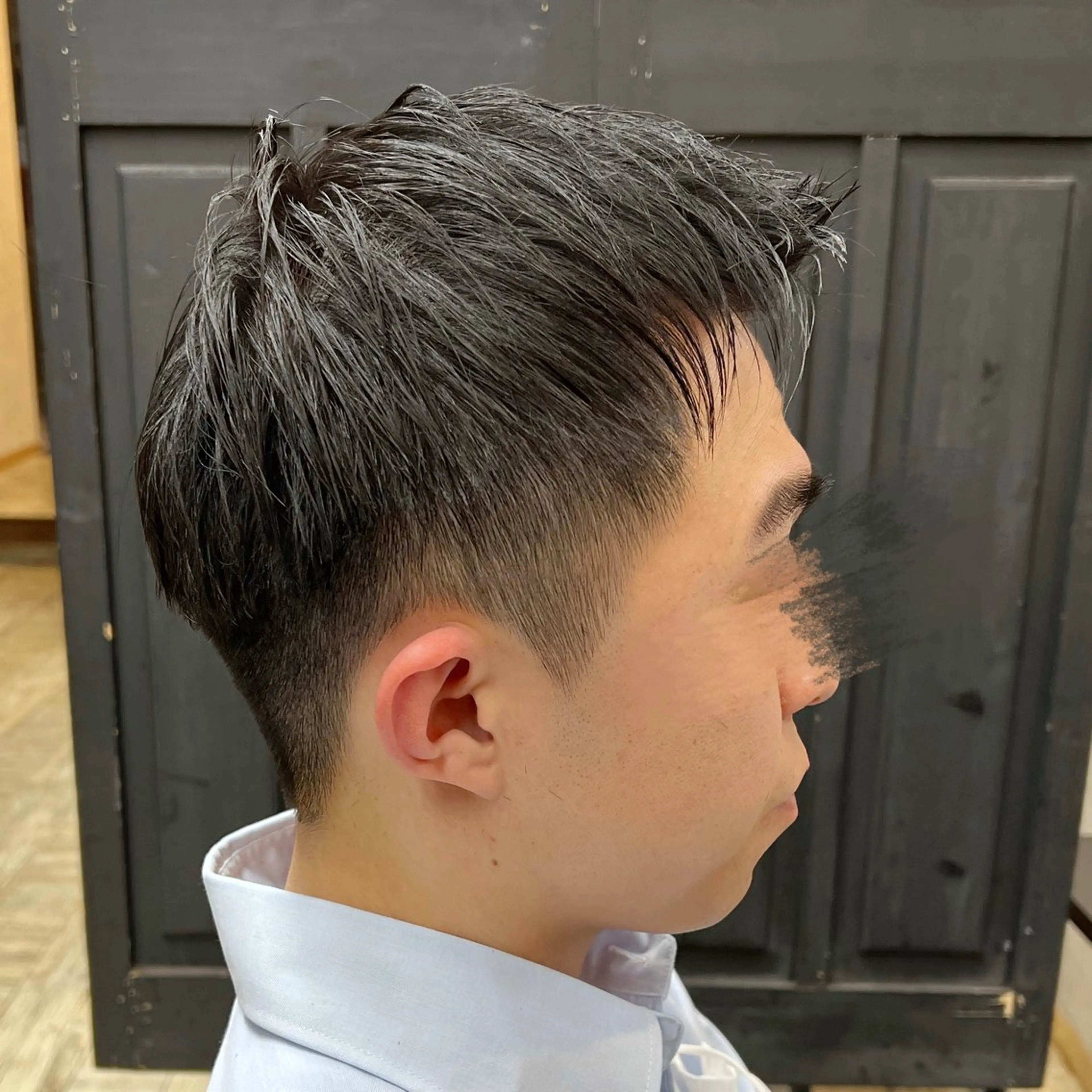 メンズ ビジネス 刈り上げ 高島 梨瑚のヘアスタイル