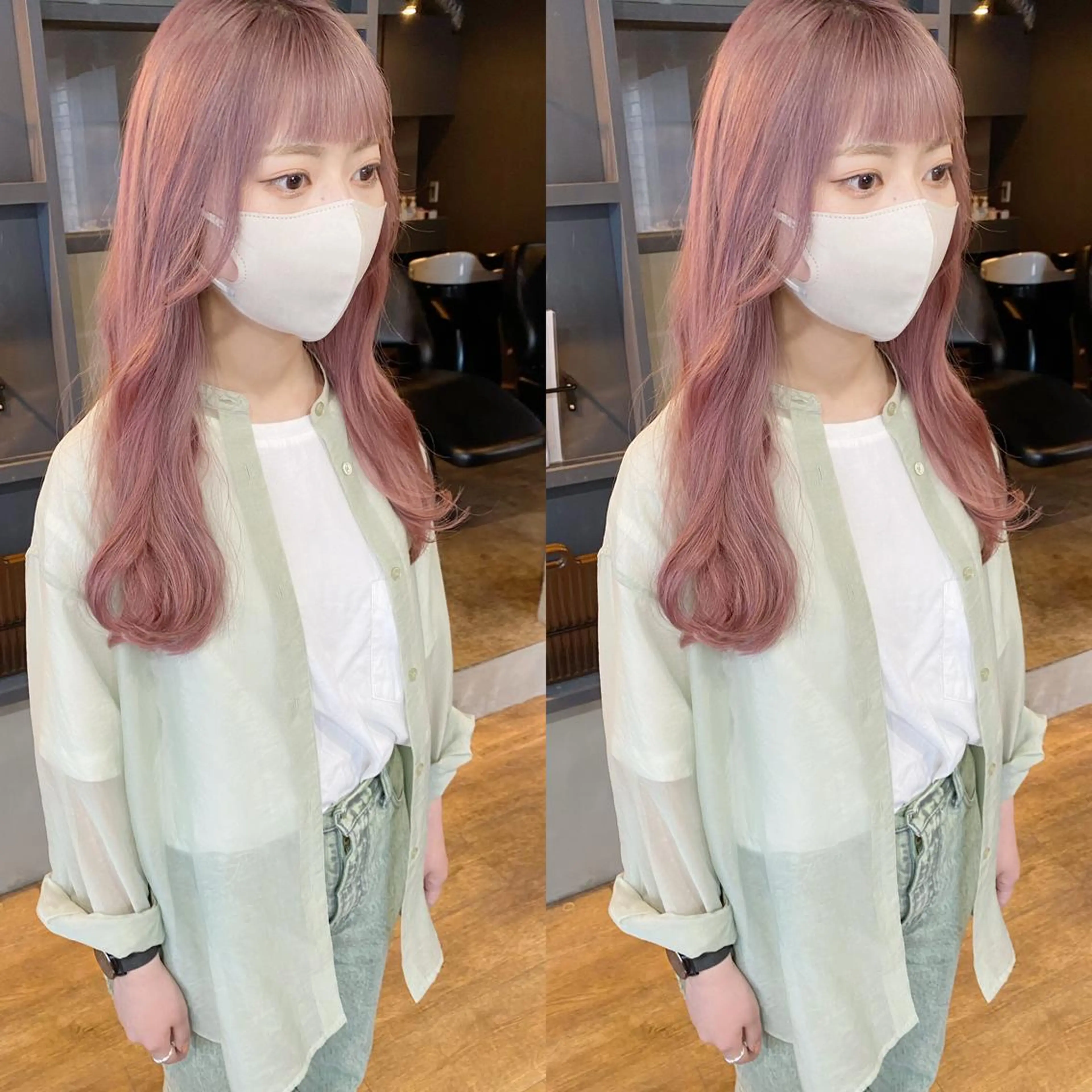 ロング カラー カット ヘアカラー トリートメント yori SAPPORO所属・yori/ハイトーン 代表すがわらのヘアスタイル