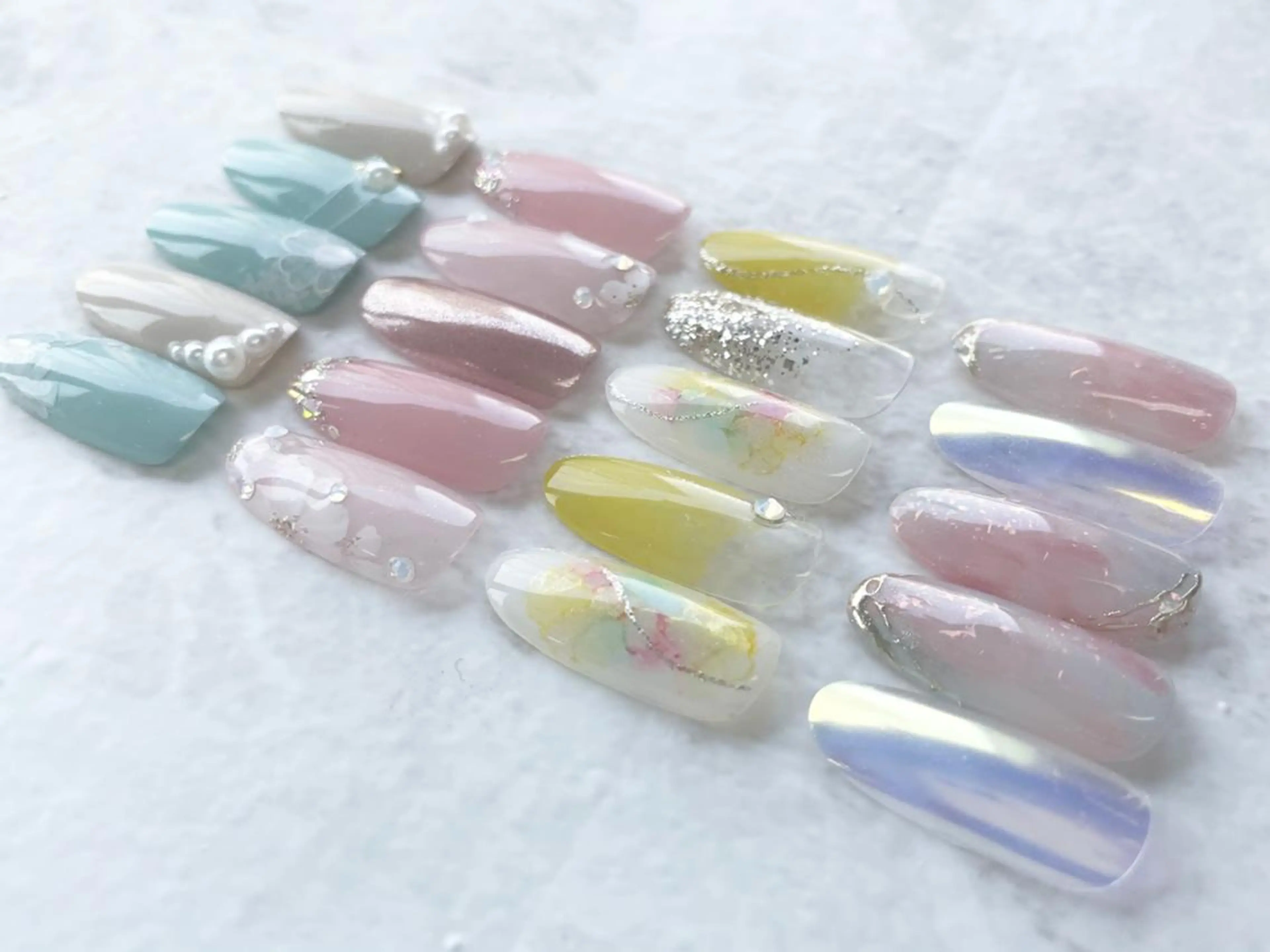 ネイル orbe 立石のネイルデザイン