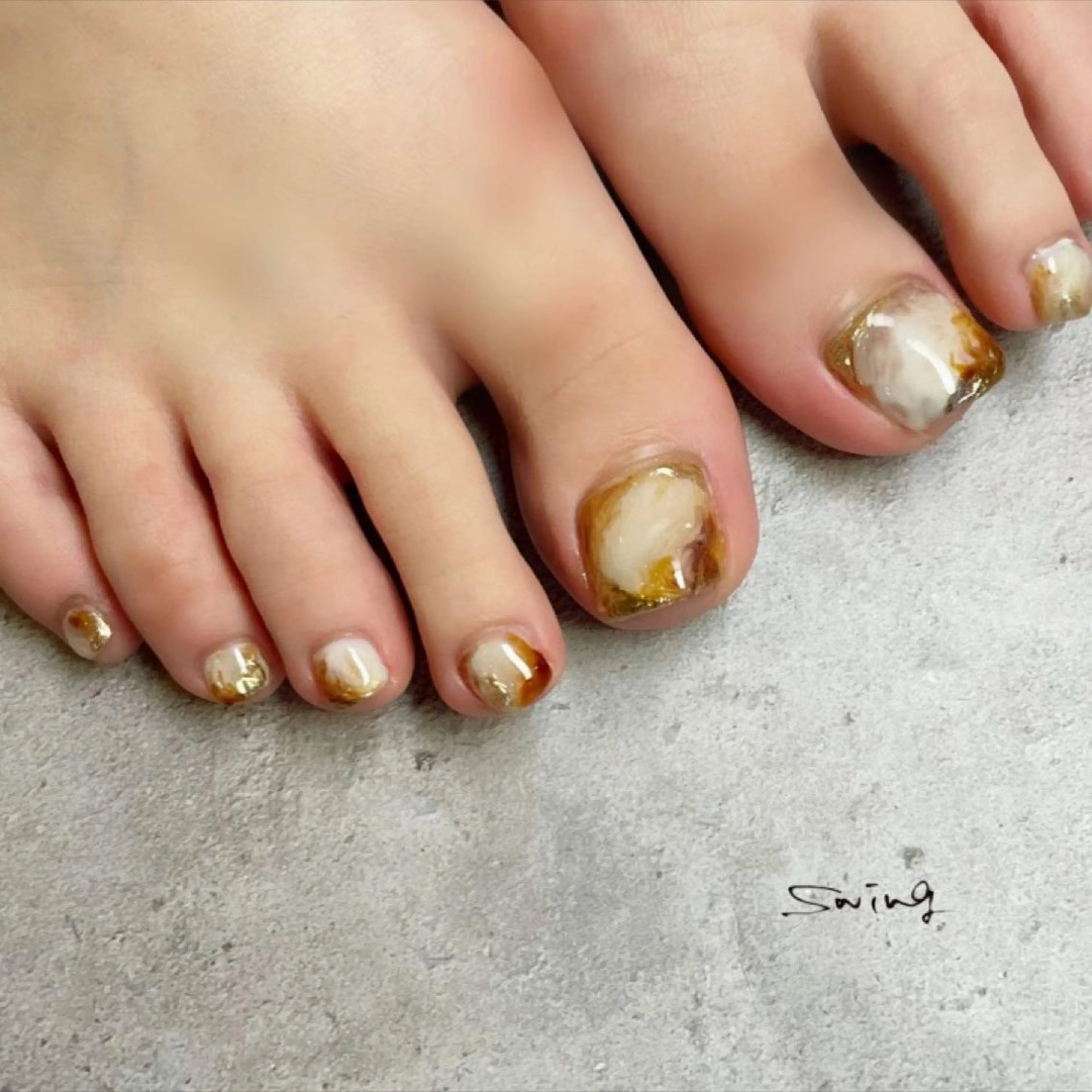 ネイル フットネイル SWING Nail Salon所属・Yoshida Takakoのネイルデザイン