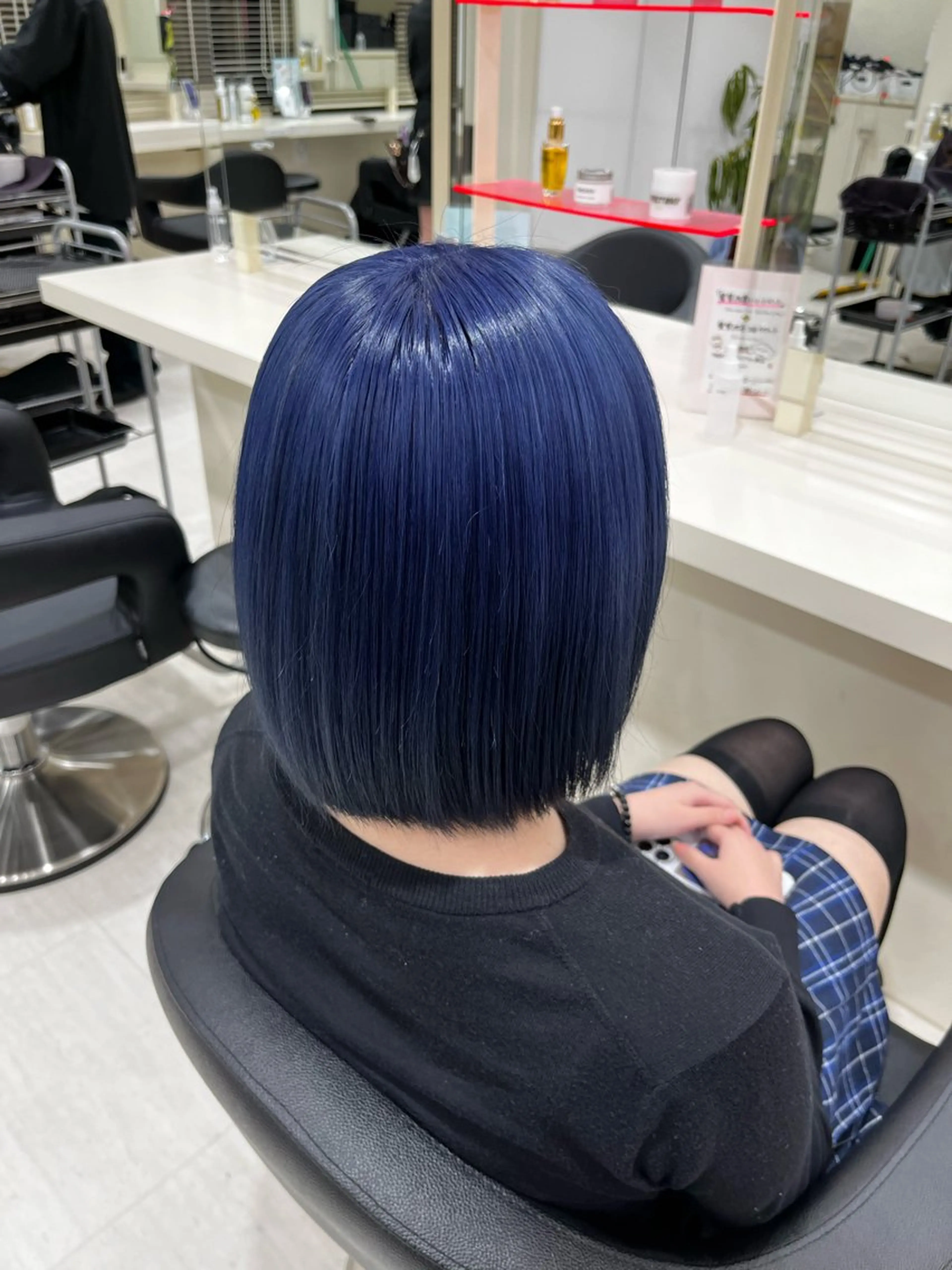 ミディアム カラー カット トリートメント ヘッドスパ ヘアセット ハイトーン🌈メンズ カット♡Machanのヘアスタイル