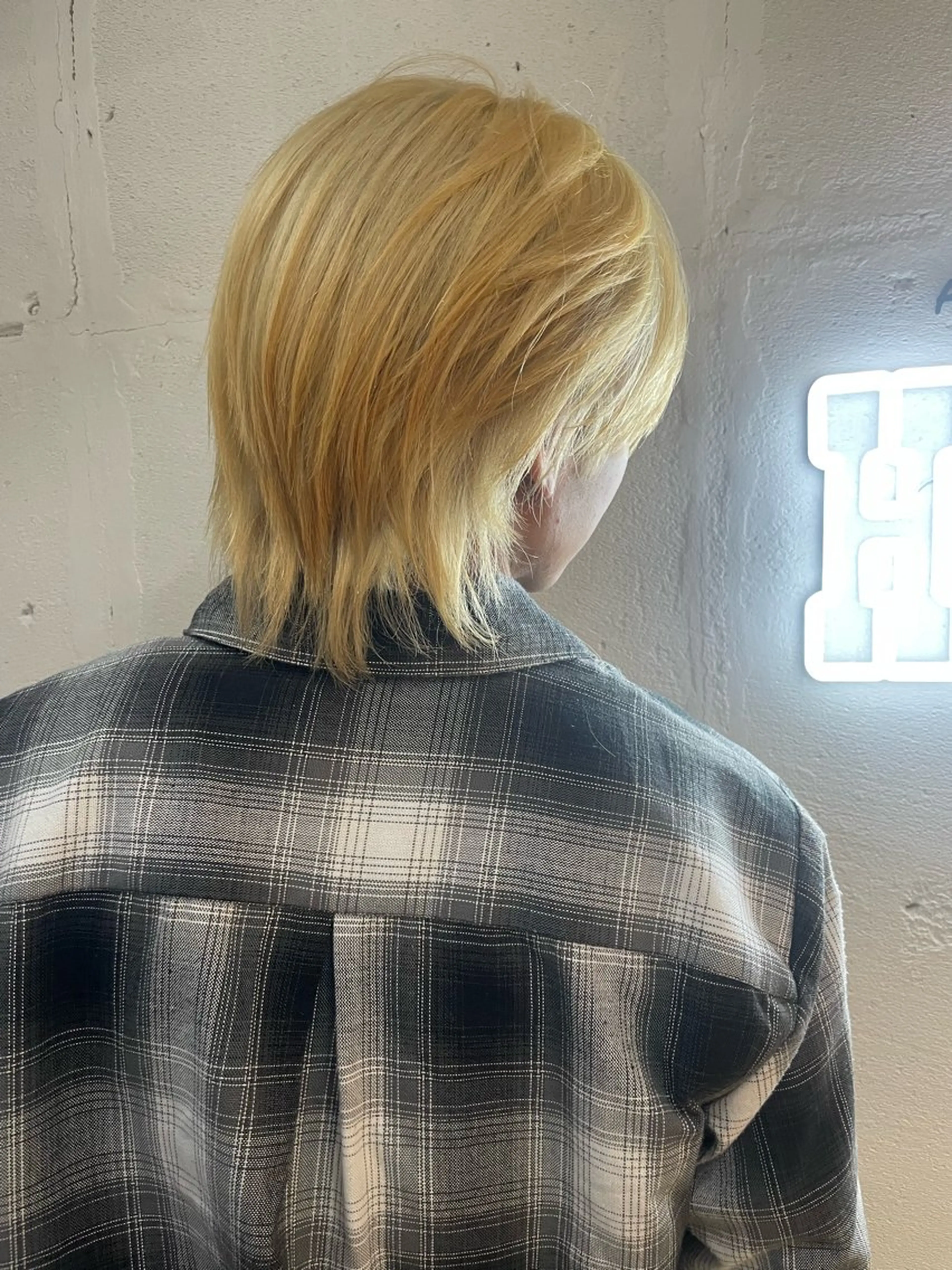 メンズ ヘアカラー 田中 志織のヘアスタイル
