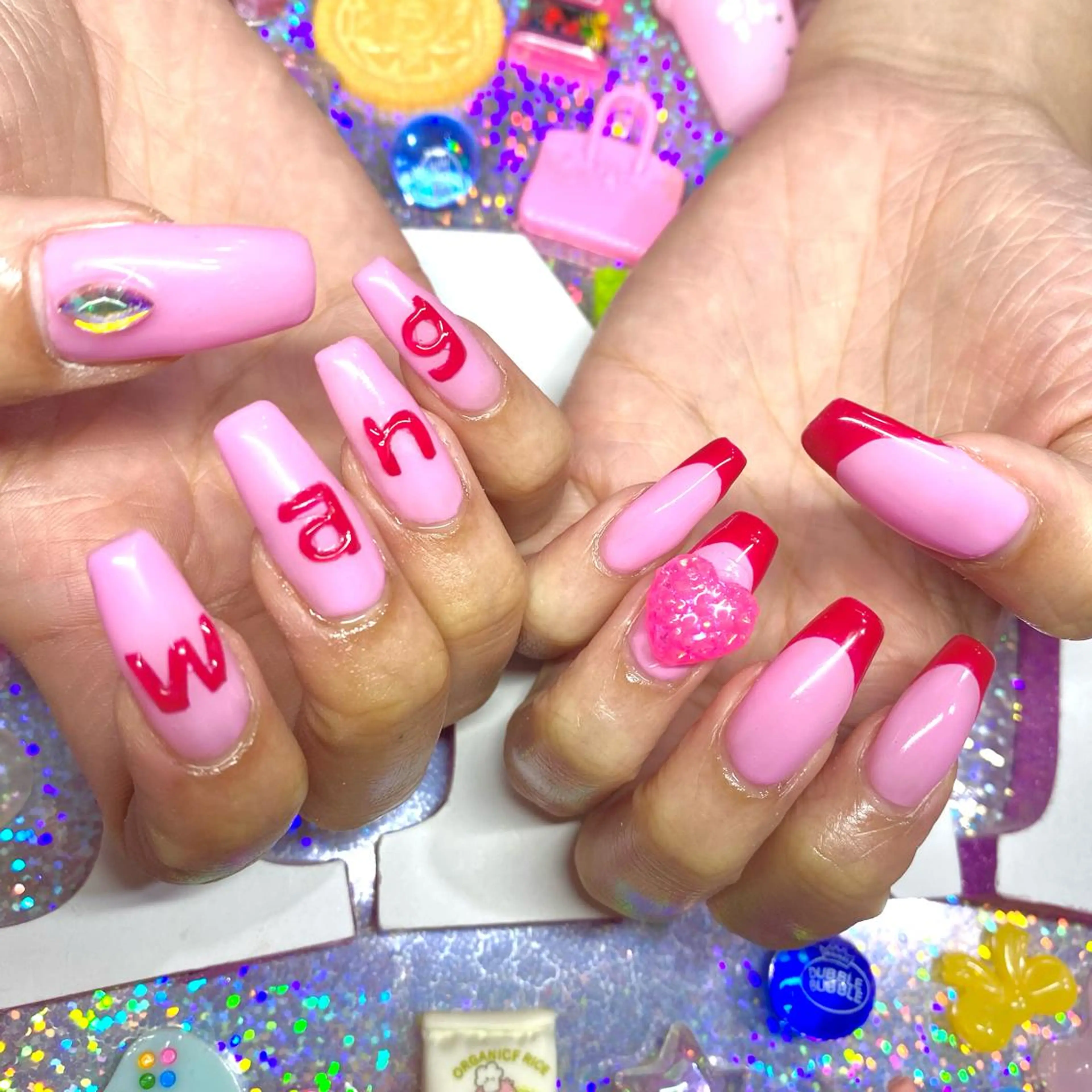 ネイル アートネイル クリアネイル ジェルネイル ニュアンスネイル オフィスネイル 8appy YUKITIN.Bのネイルデザイン