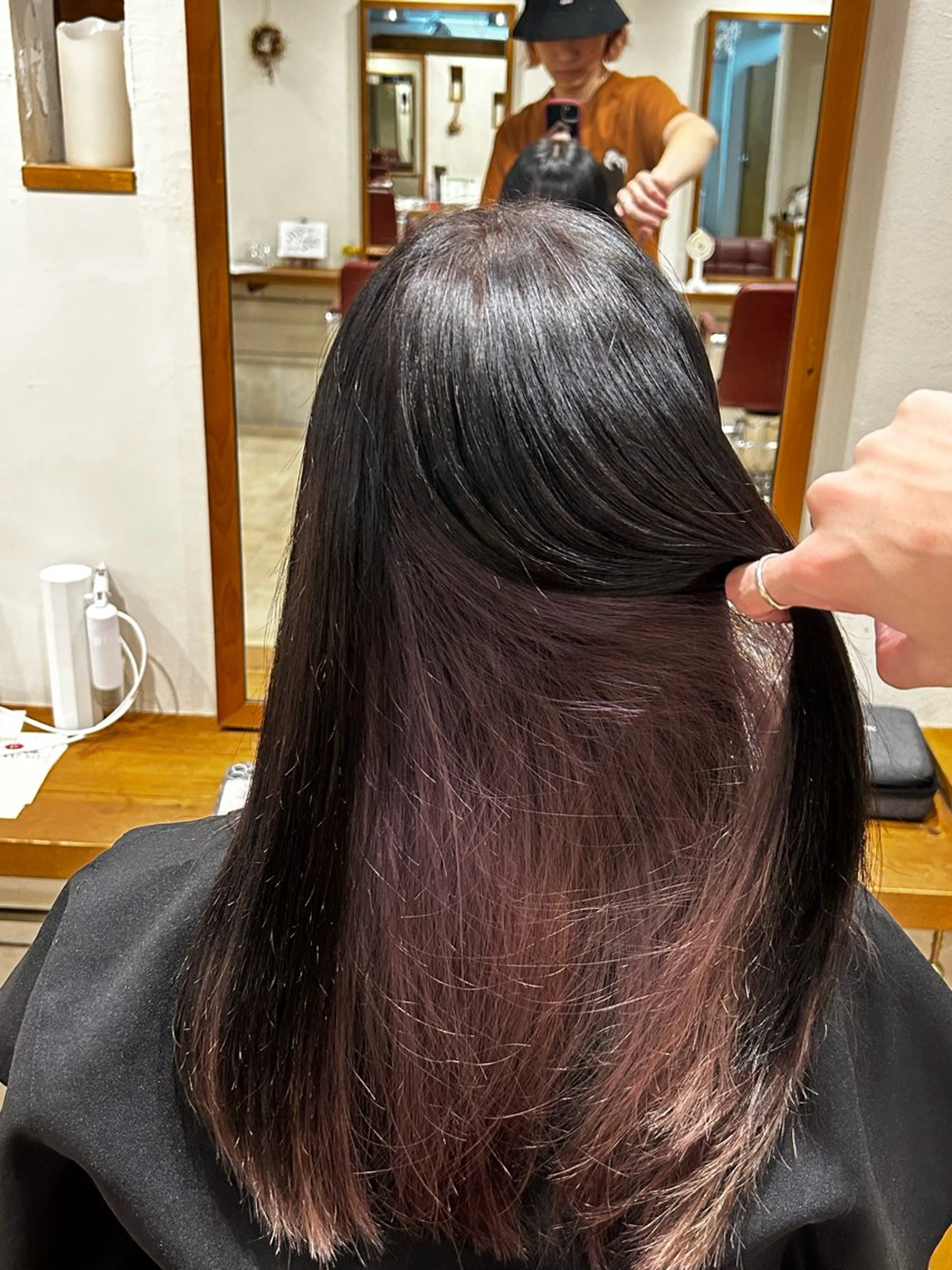 ロング ヘアカラー 🟥MOPS金沢文庫 永井輝🟥のヘアスタイル
