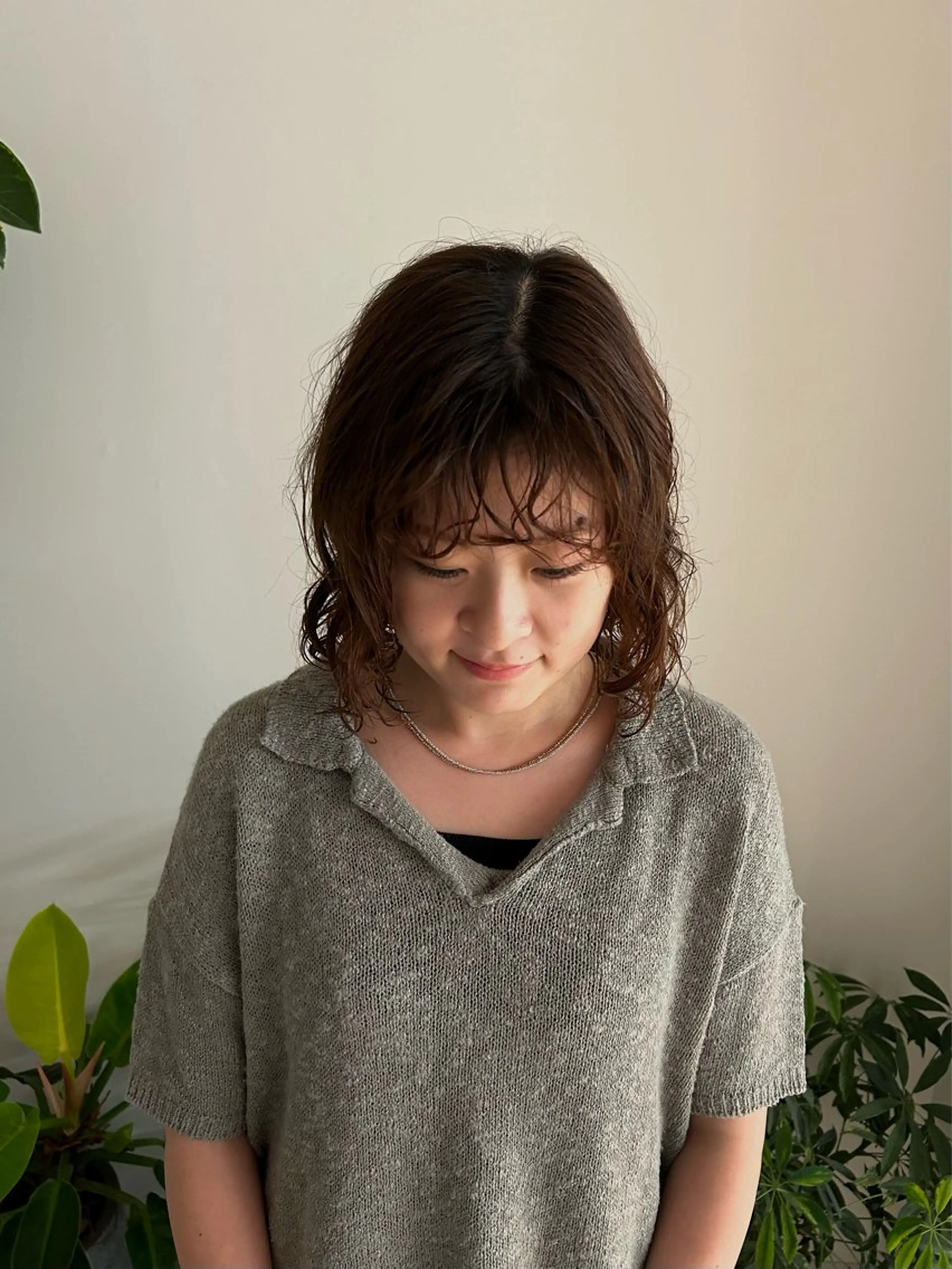 ミディアム FILMS haru 暖色カラーのヘアスタイル