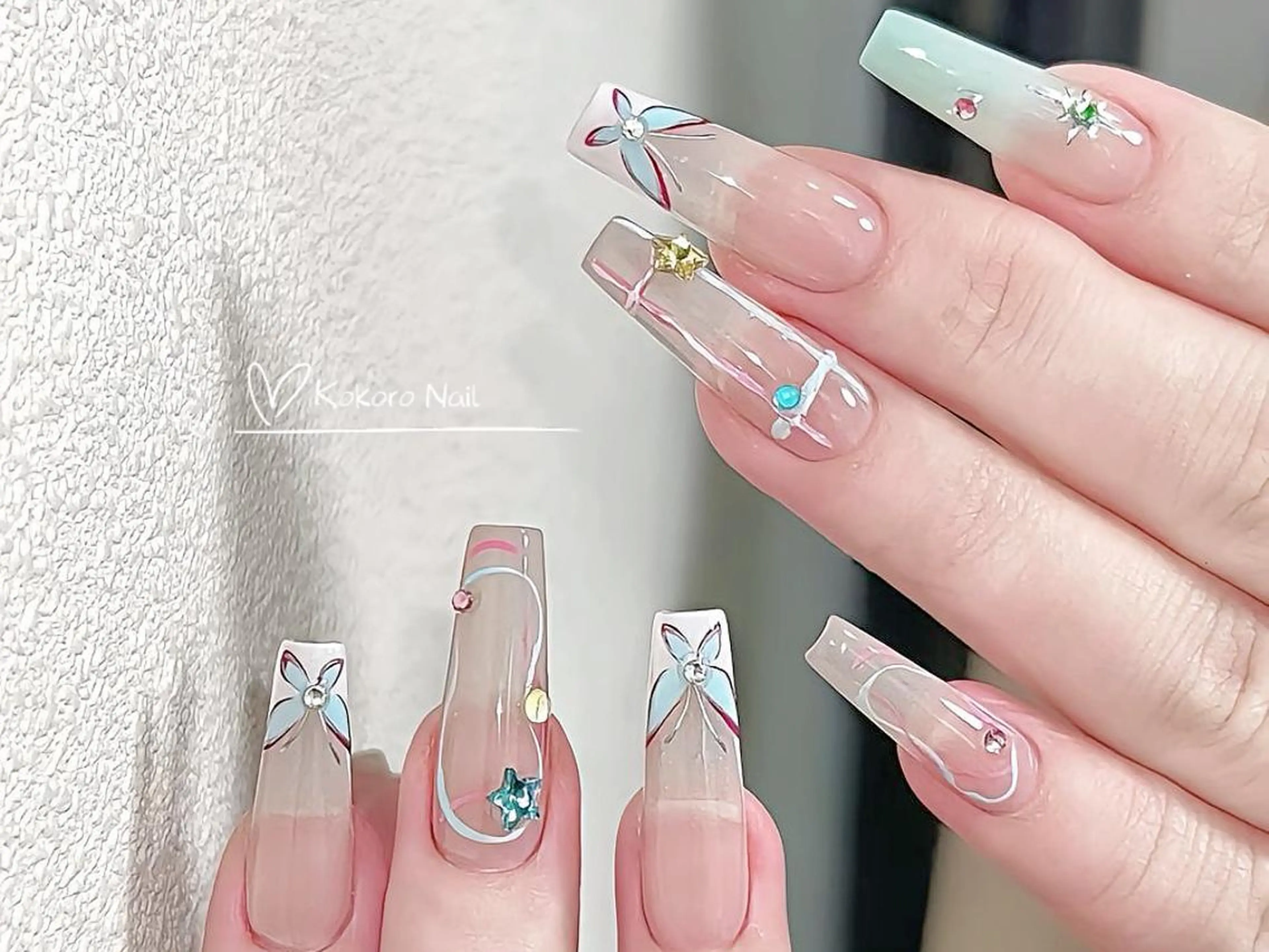 ネイル ハンドネイル 💗KOKORO NAIL💗のネイルデザイン