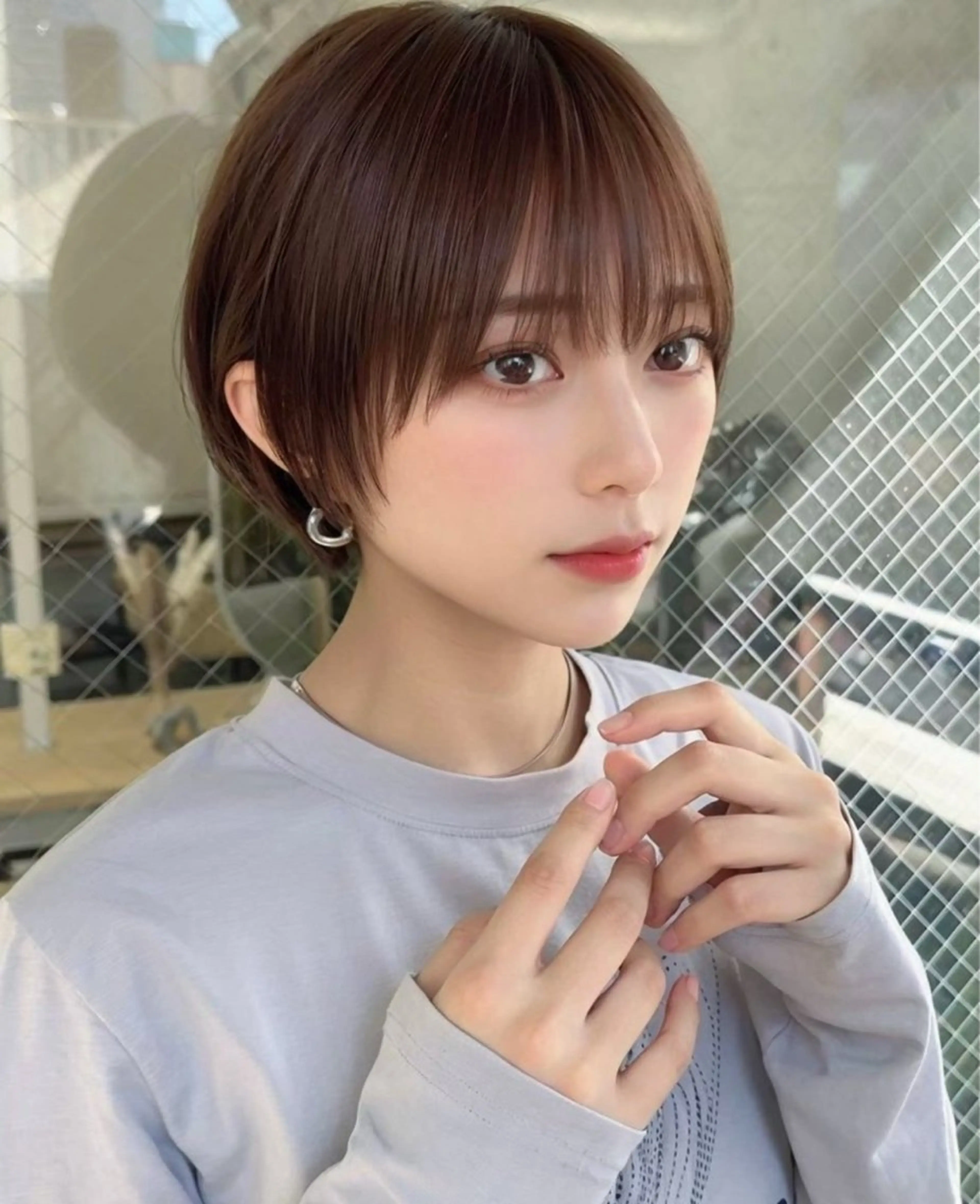 ショート sand 池袋所属・似合わせ小顔カット 桃花🎀のヘアスタイル