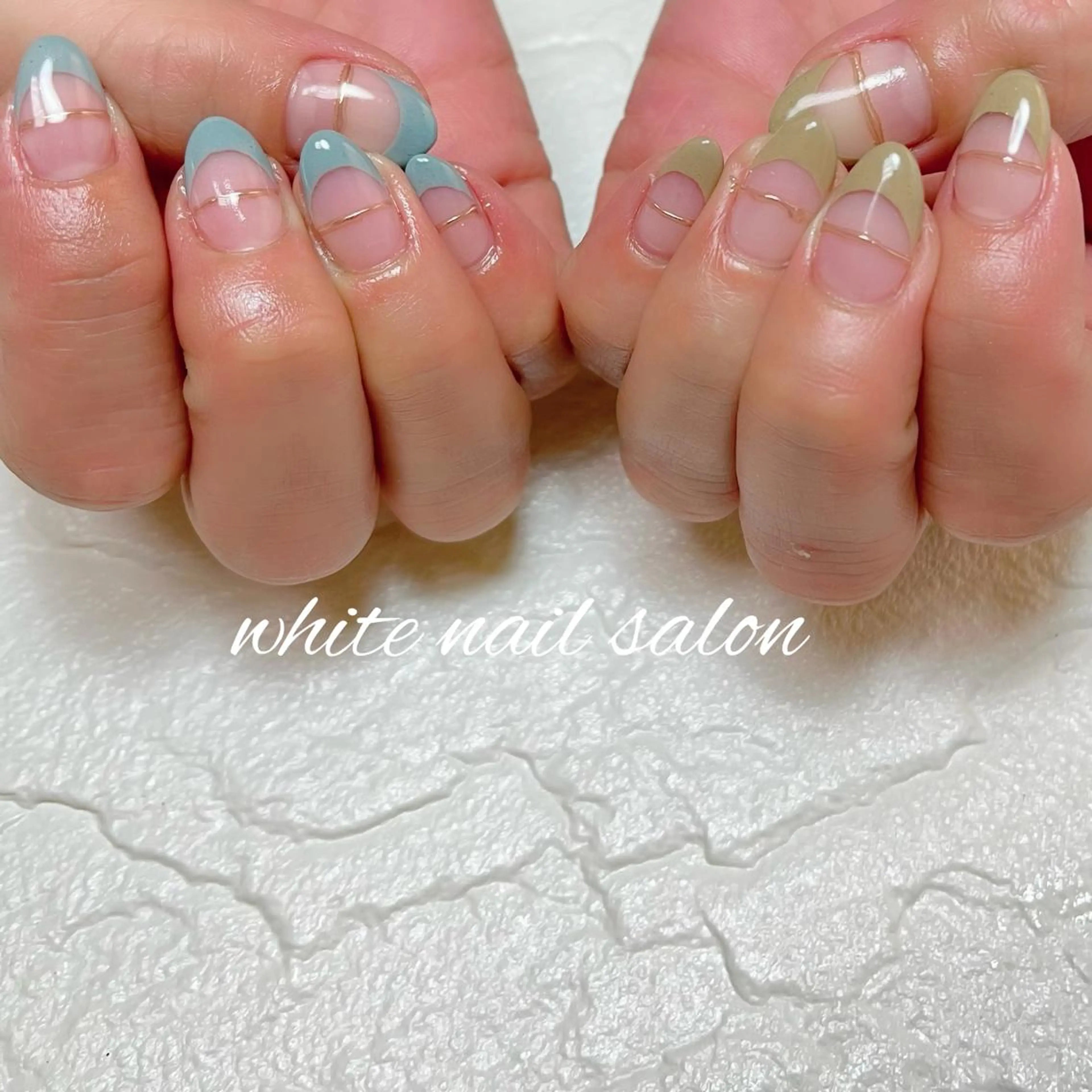 ネイル フットネイル ジェルネイル ハードジェル ラメ(グリッター) 持ち込み ハンドネイル white nail salonのネイルデザイン