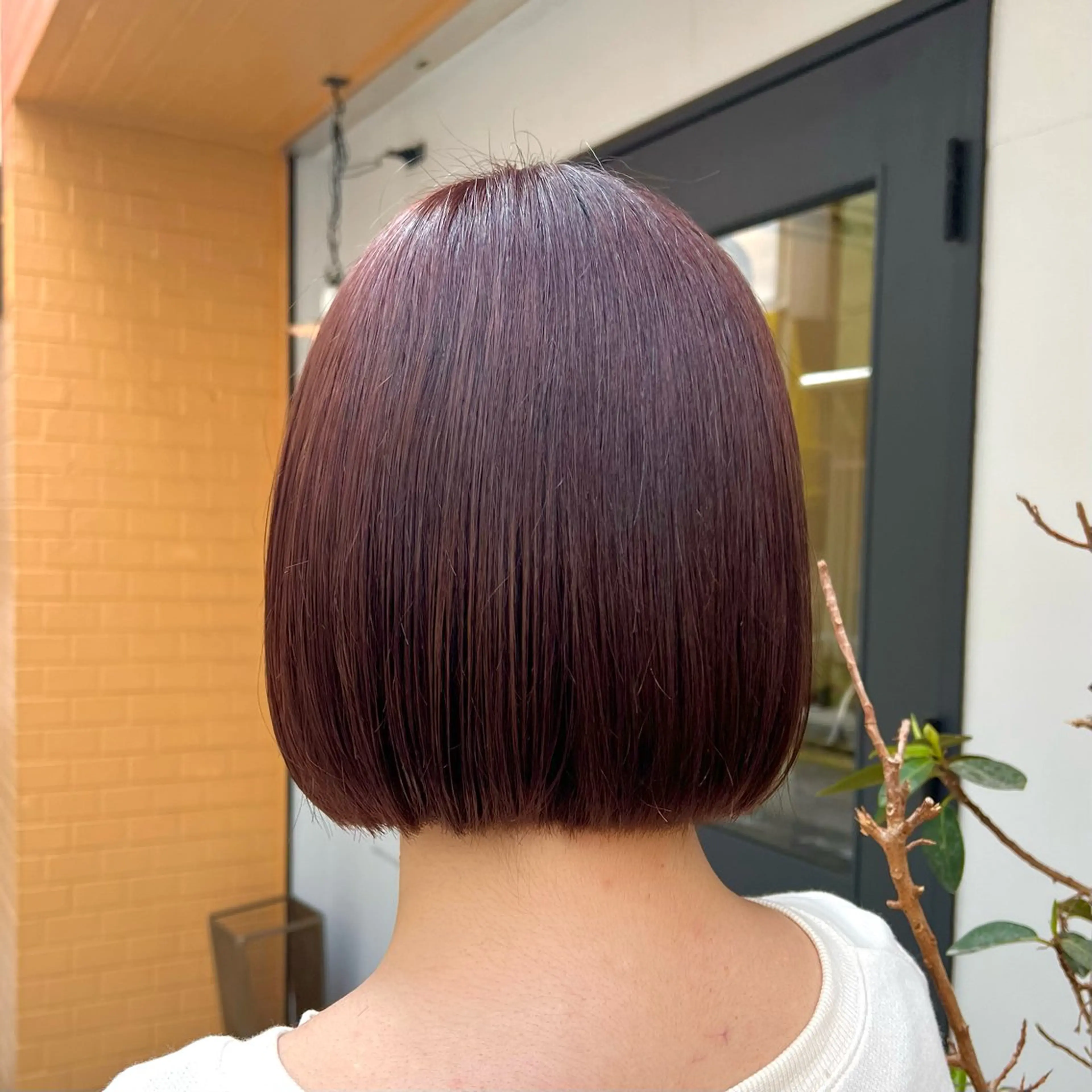 ショート カット ヘアカラー トリートメント re  view MIRUのヘアスタイル