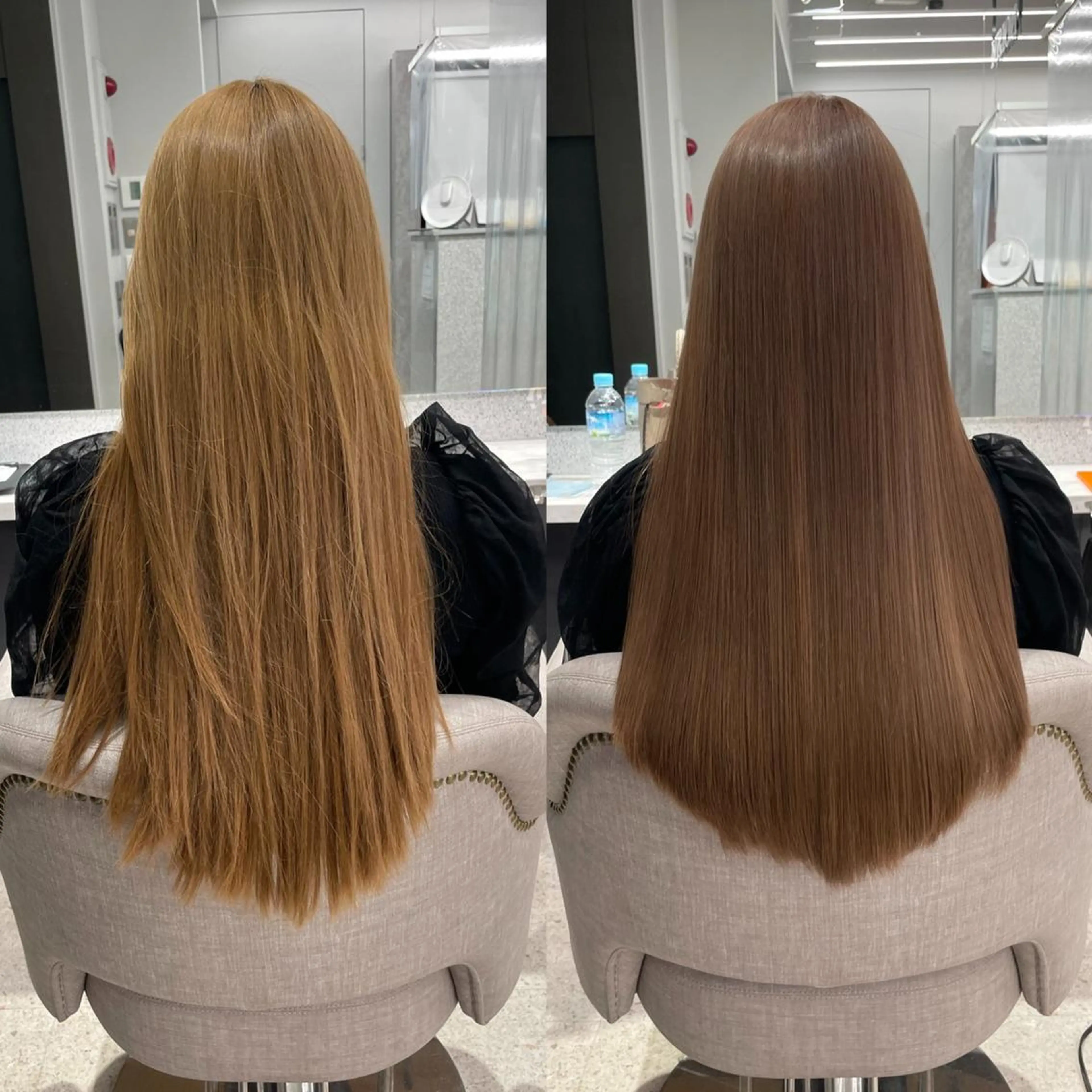 ロング 京都レイヤーカット/ 縮毛矯正/羽柴りくのマツエク・マツパデザイン