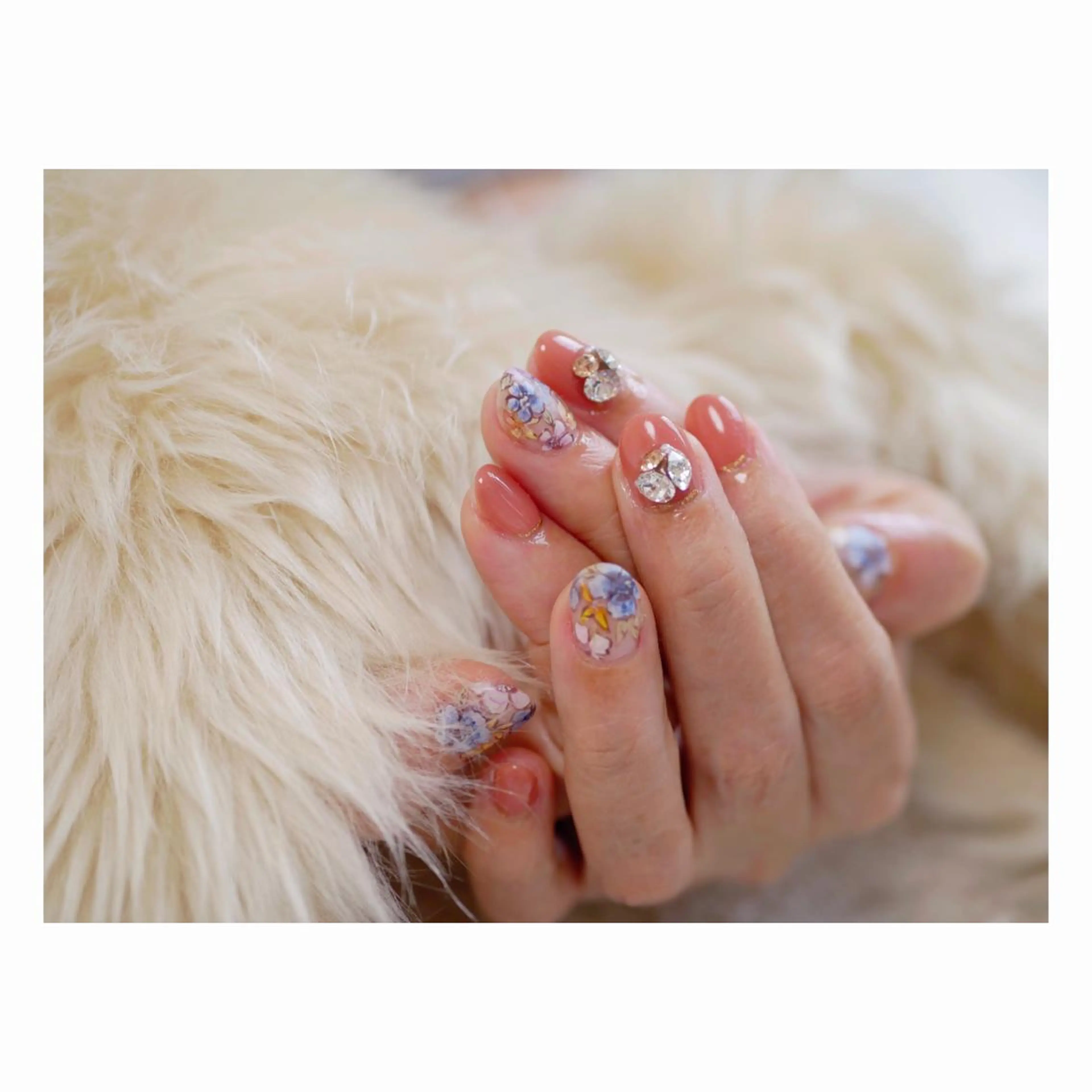 ネイル アートネイル フラワーネイル Nail salon Rilaのネイルデザイン