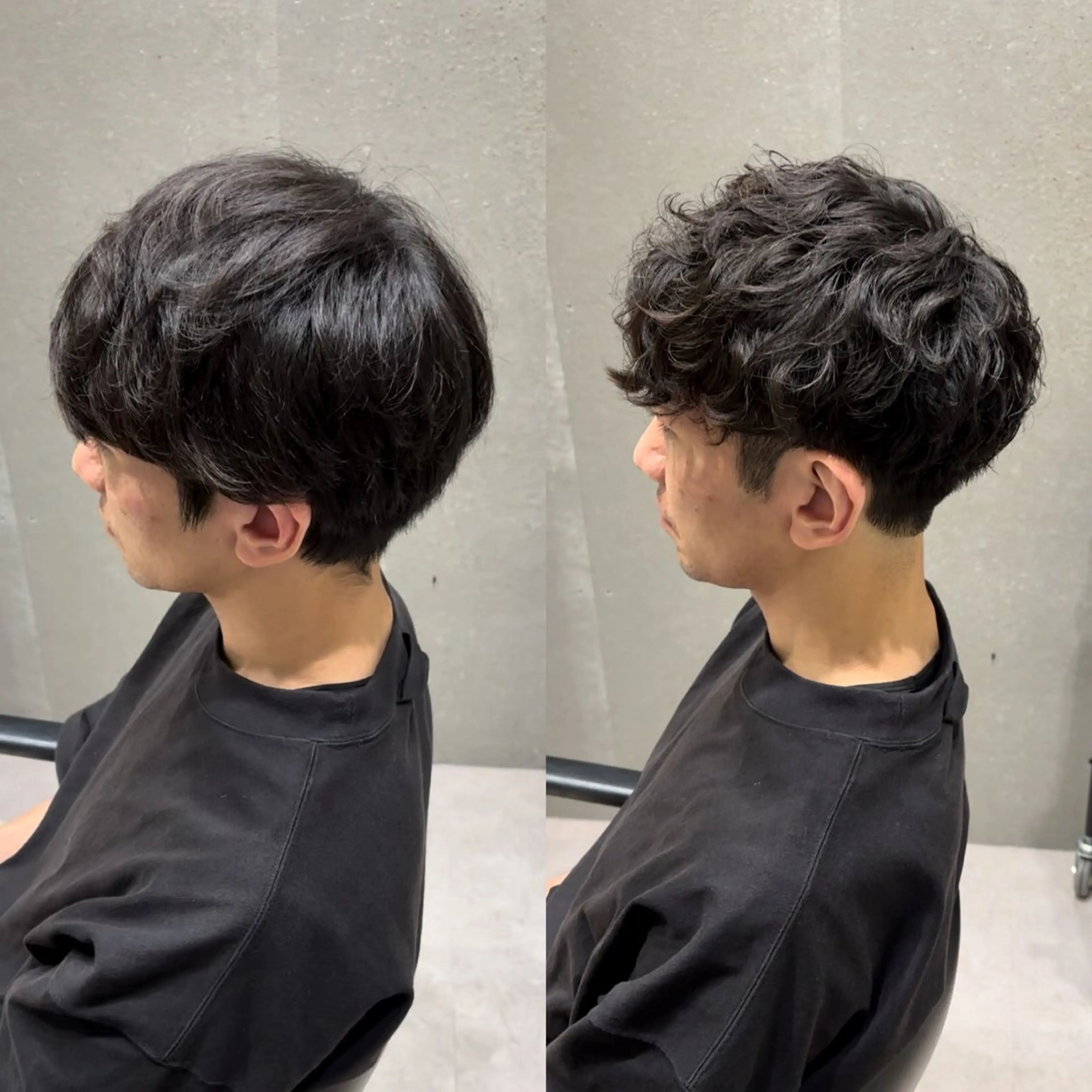 ショート メンズ メンズパーマ メンズツイストパーマ ツイストパーマ GOTODAY  SHAiRE SALON　新宿Aura店所属・髪質改善ヘアケア 艶髪特化/上田のヘアスタイル
