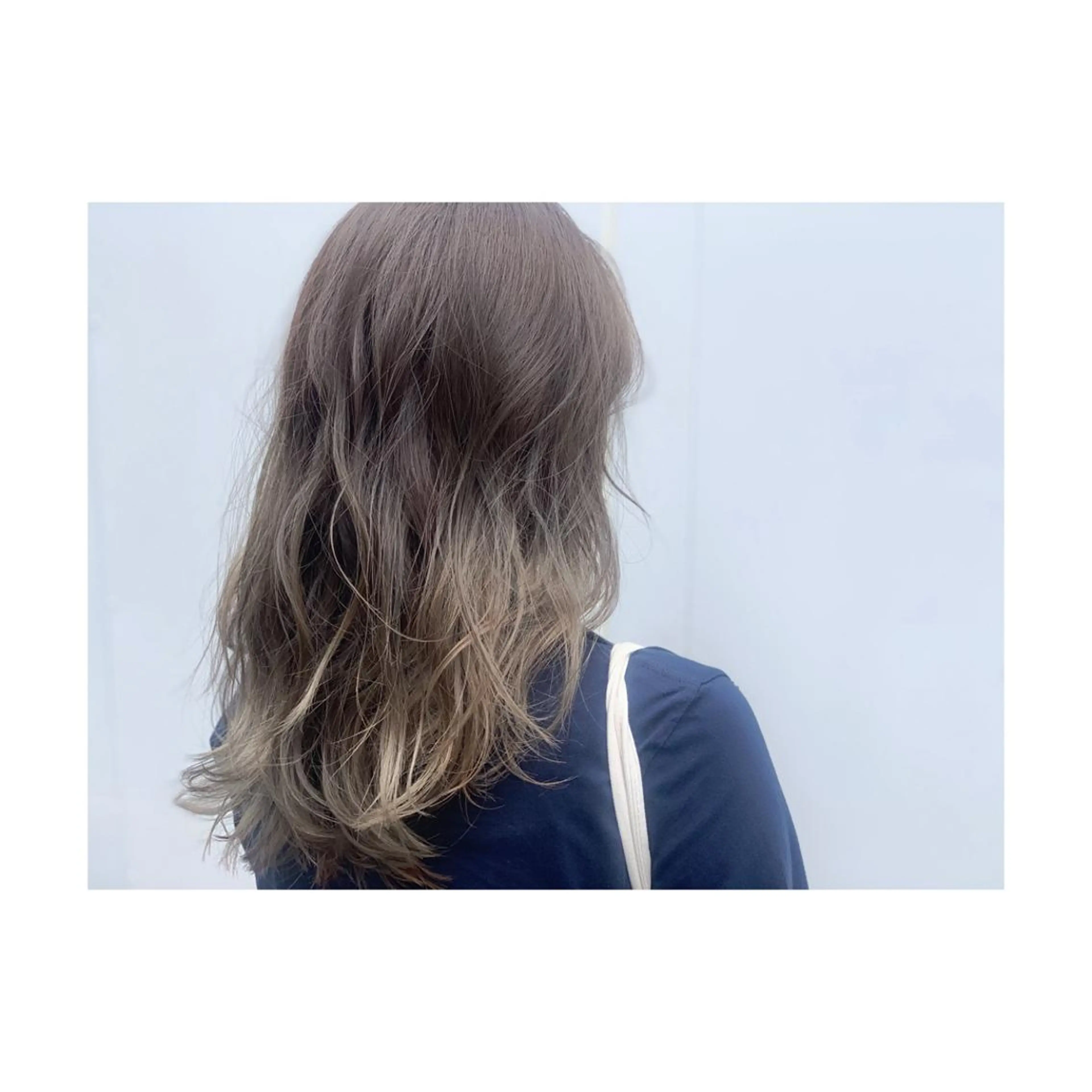 ロング アッシュ 前田 健太のヘアスタイル