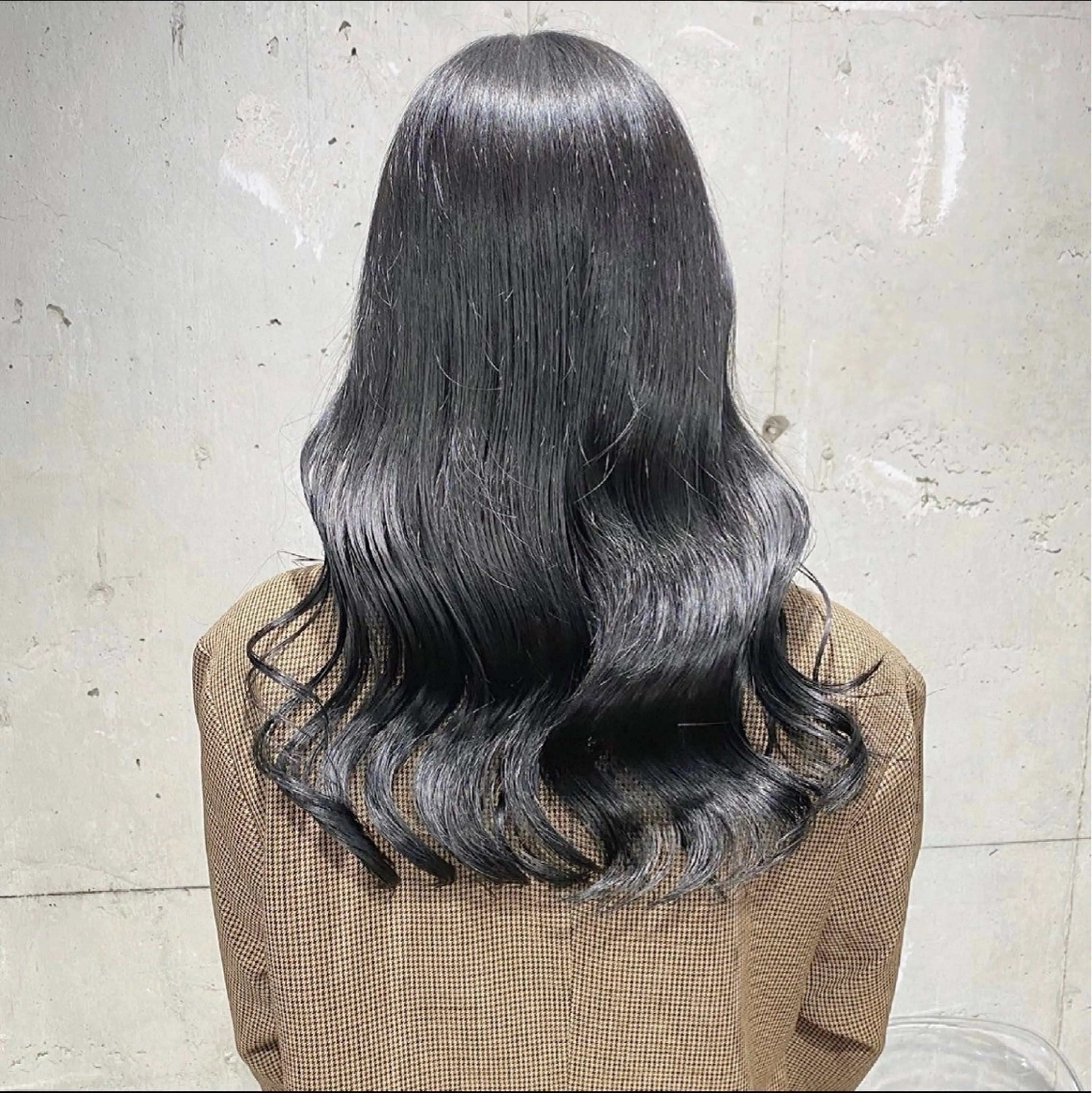 ロング カラー カット パーマ トリートメント ヘアセット 🟦ニュアンス/メン ズパーマ横浜🟦のヘアスタイル