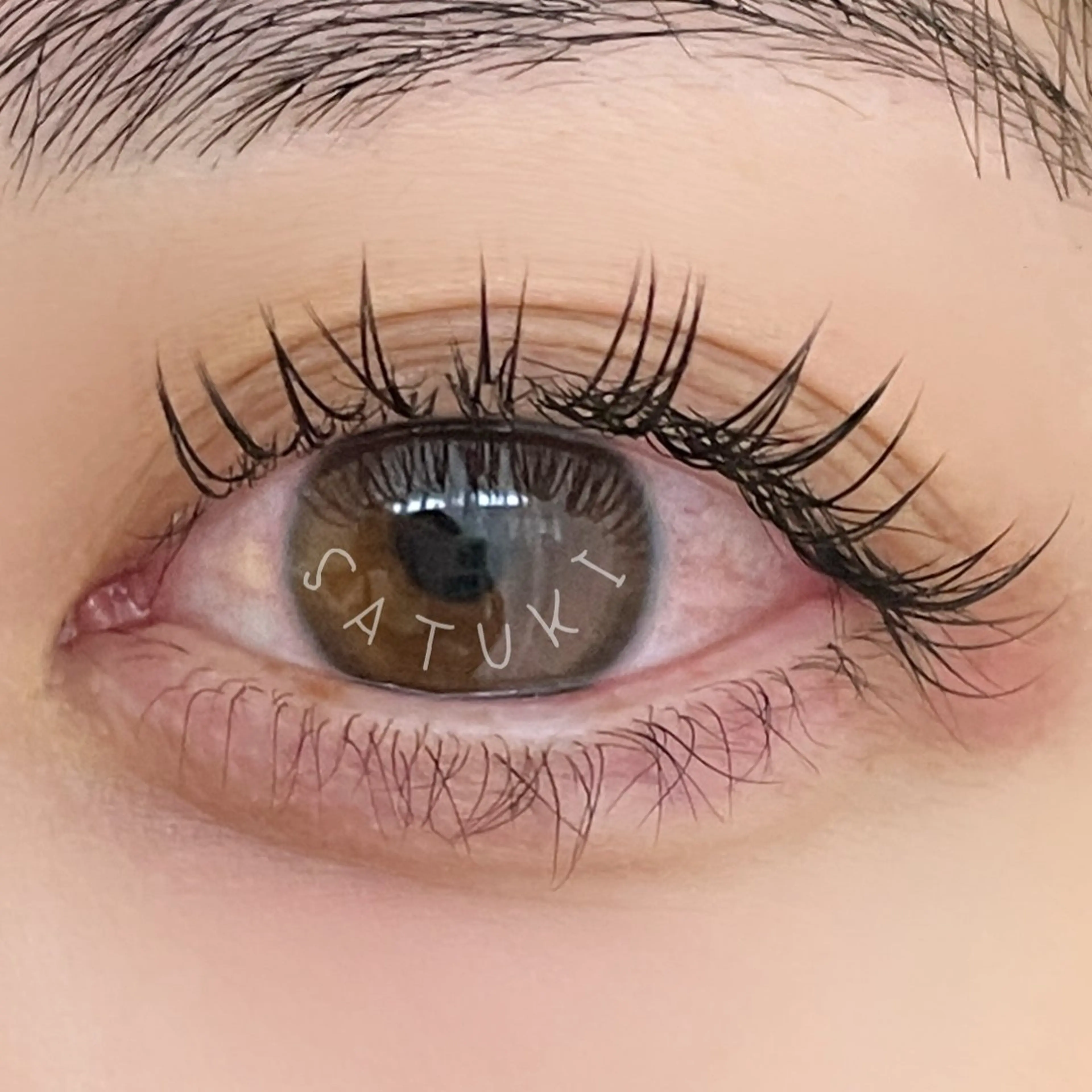 マツエク・マツパ ナチュラル Hair＆Eyelash SATUKI所属・永柳 香織のマツエク・マツパデザイン