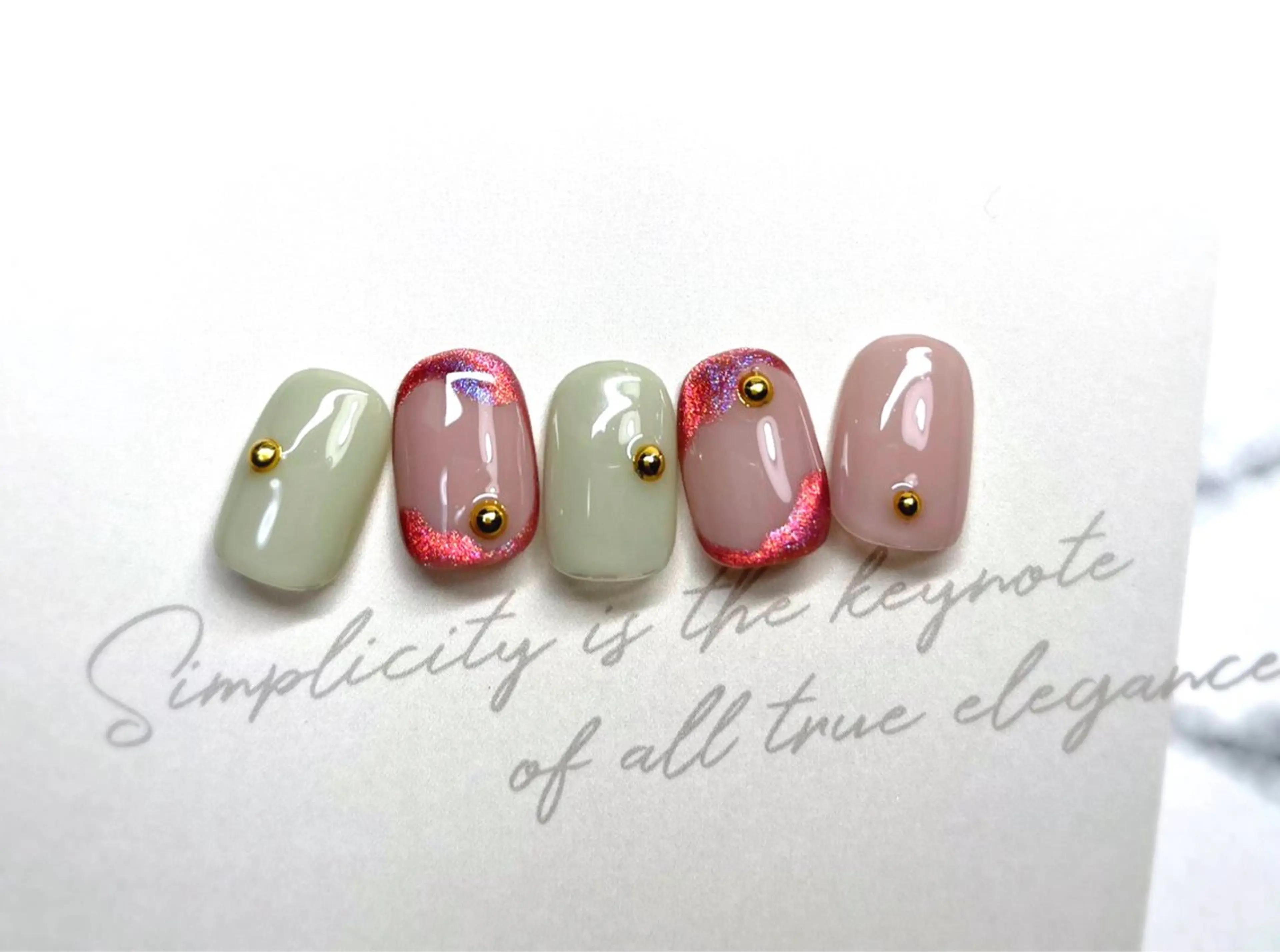 ネイル ハンドネイル Nail salon sowa-eのネイルデザイン