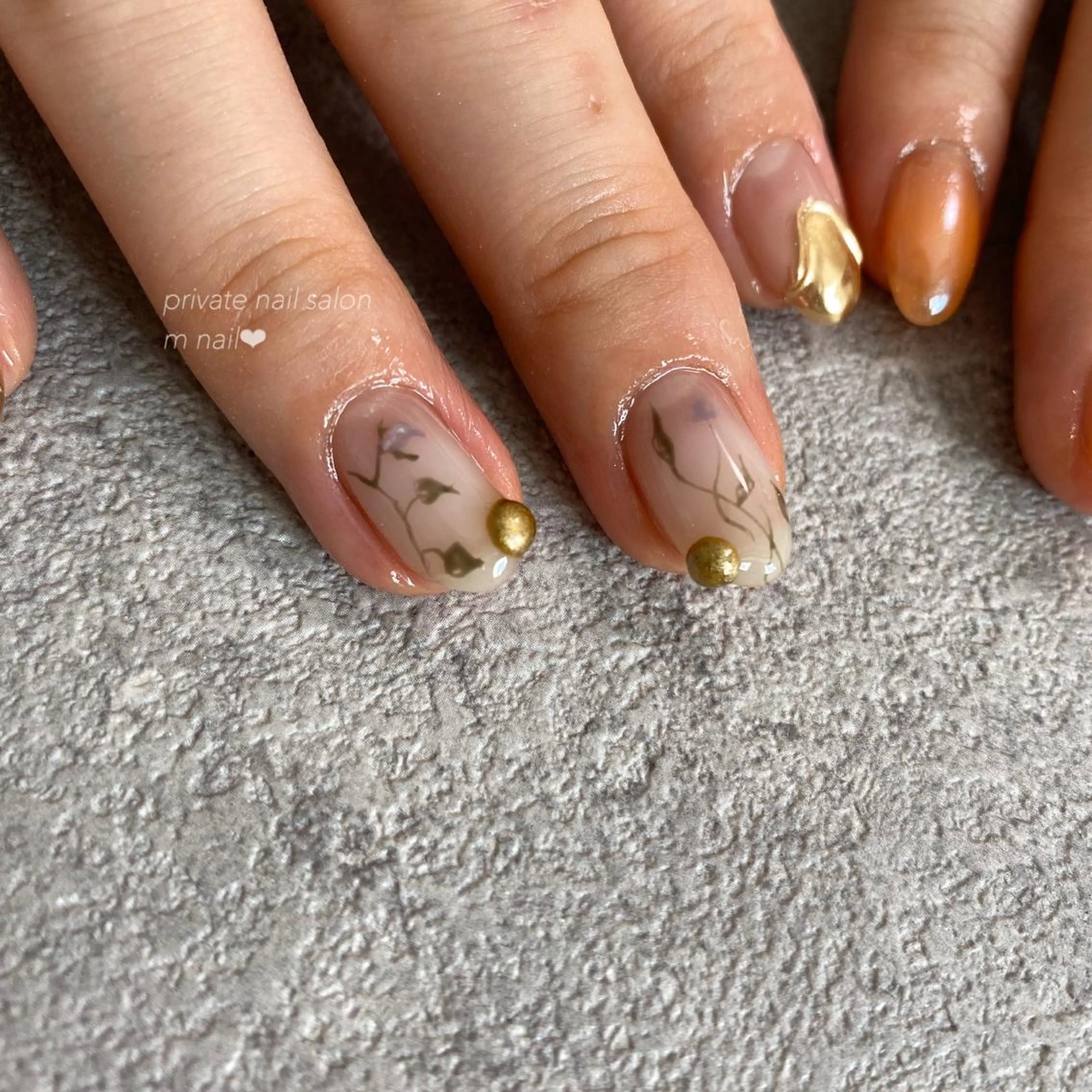 ネイル 持ち込み ハンドネイル 小河原 舞のネイルデザイン