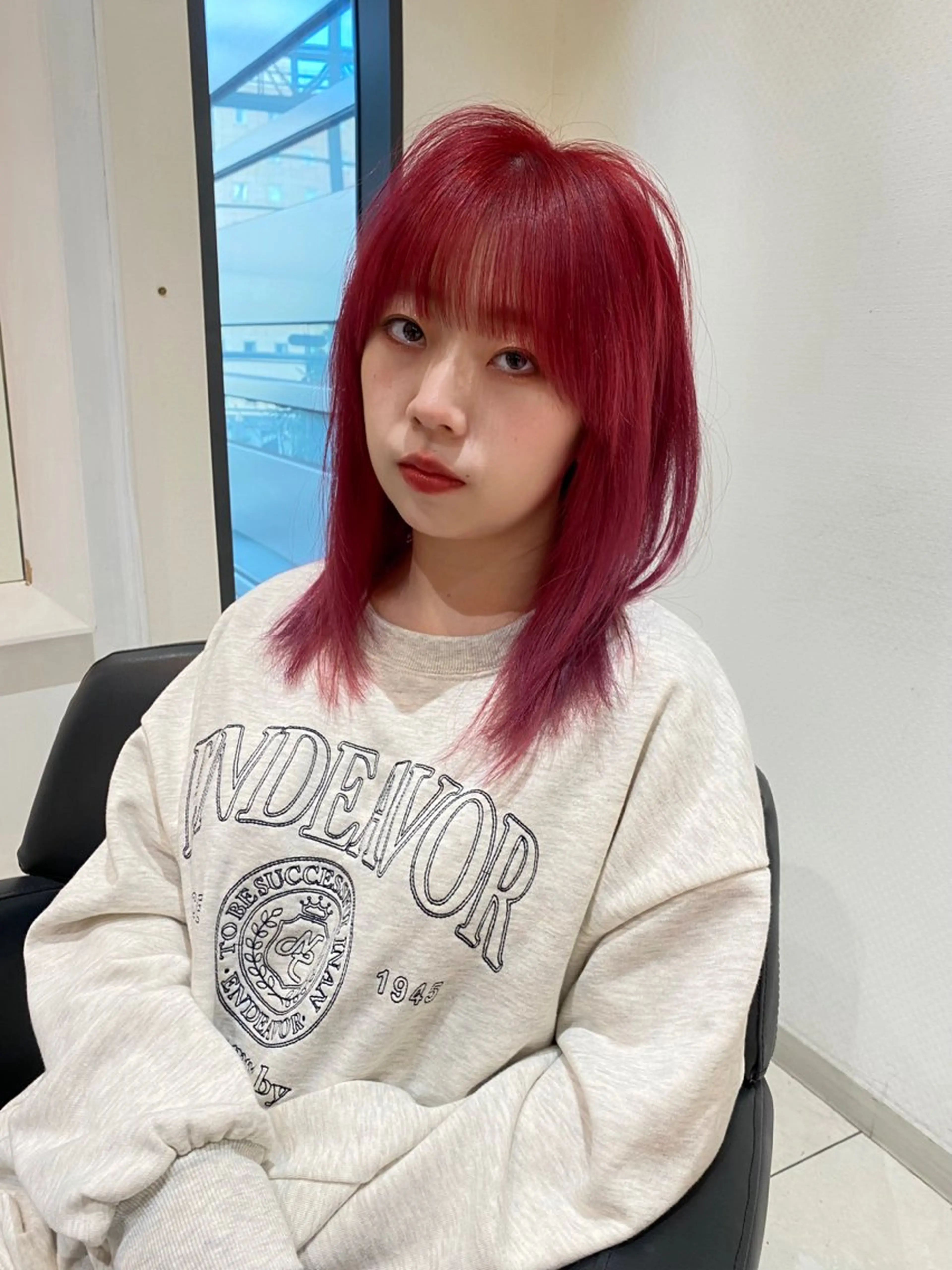 セミロング カラー カット ヘアカラー トリートメント mai / linoah˚✧のヘアスタイル