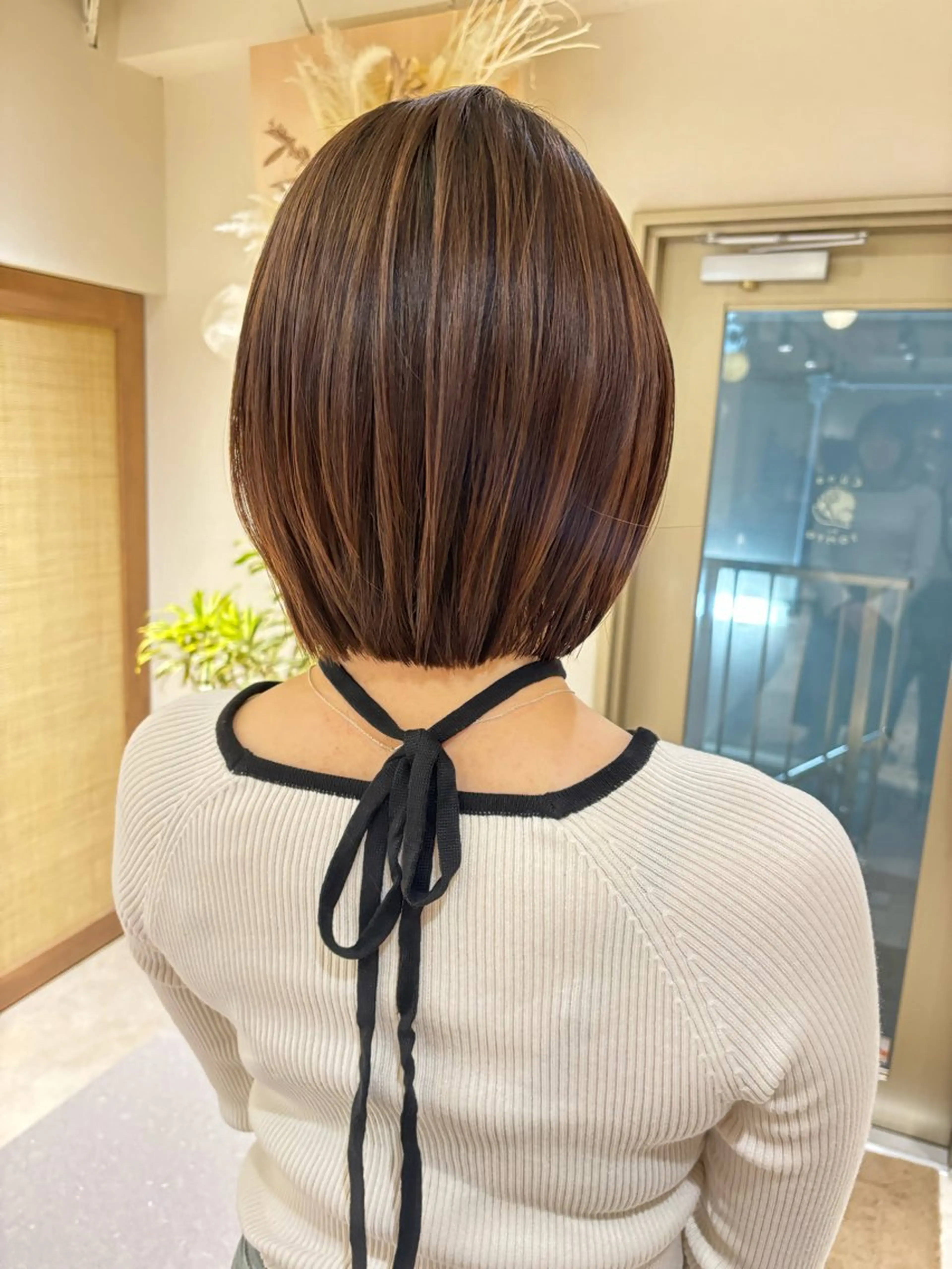 ショート ボブ TOMTO【トマト】所属・AMI /カットモデル募集中のヘアスタイル