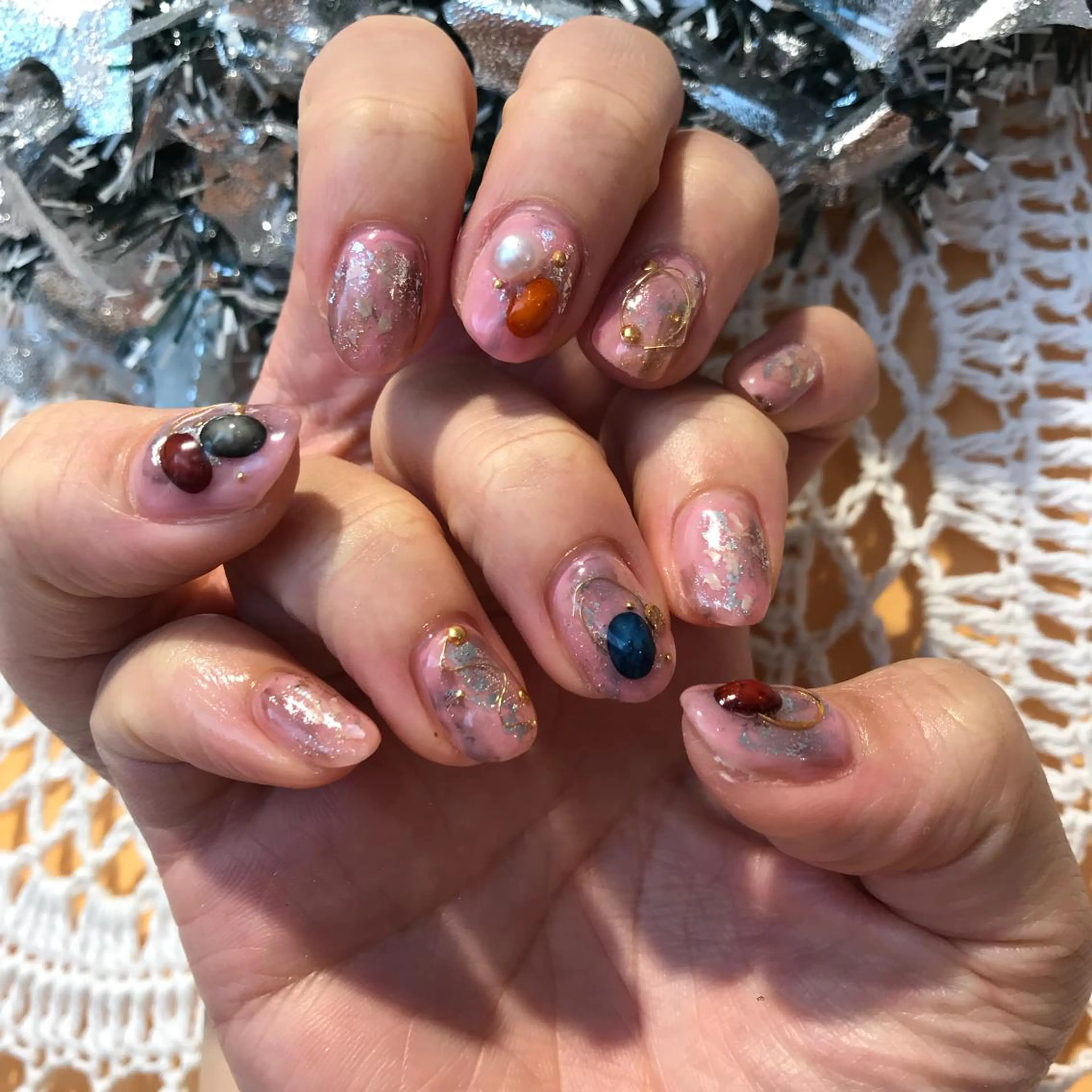 ネイル ニュアンスネイル ピンク ハンドネイル HiMe .のその他イメージ