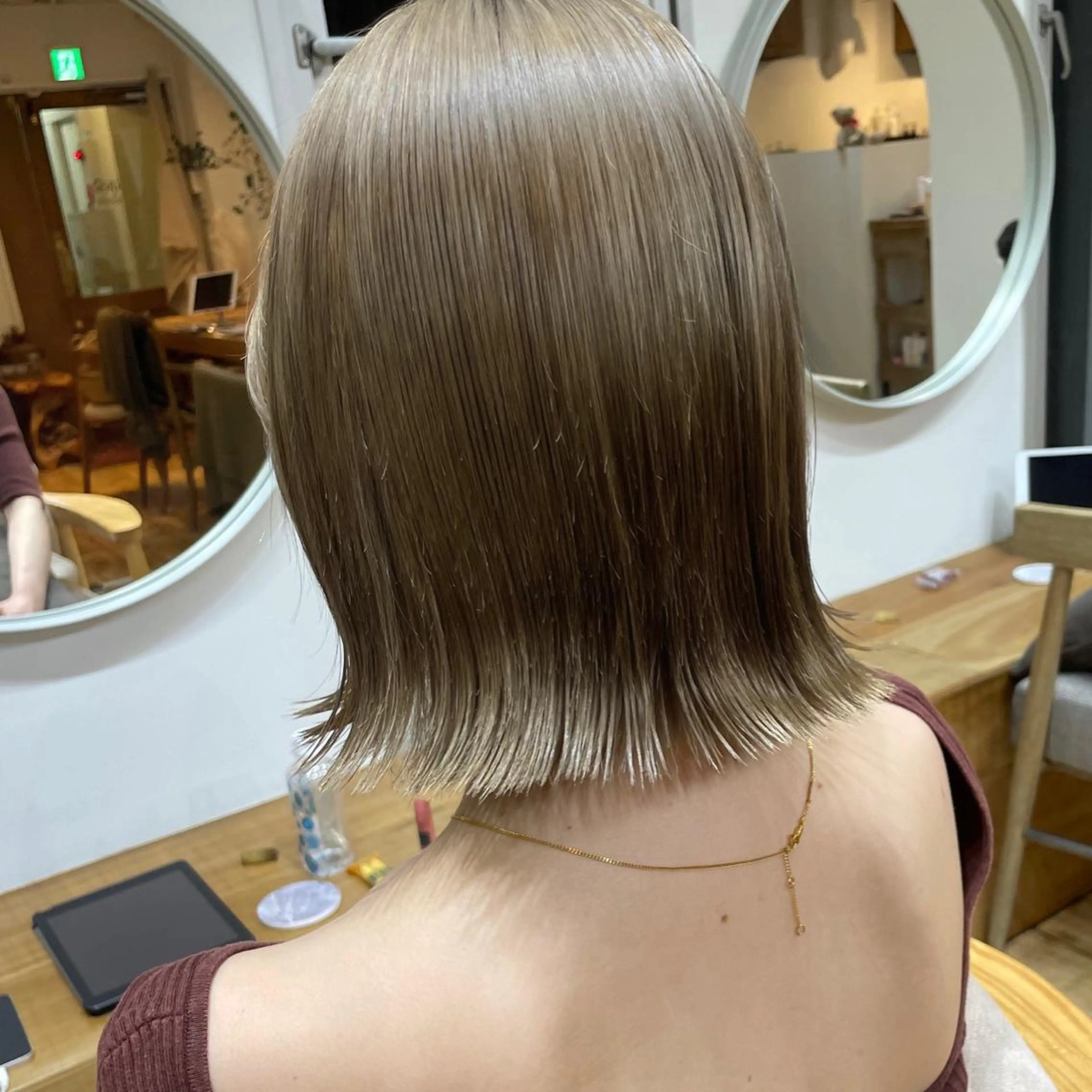 ミディアム カラー fit hue 〻kotonoのヘアスタイル