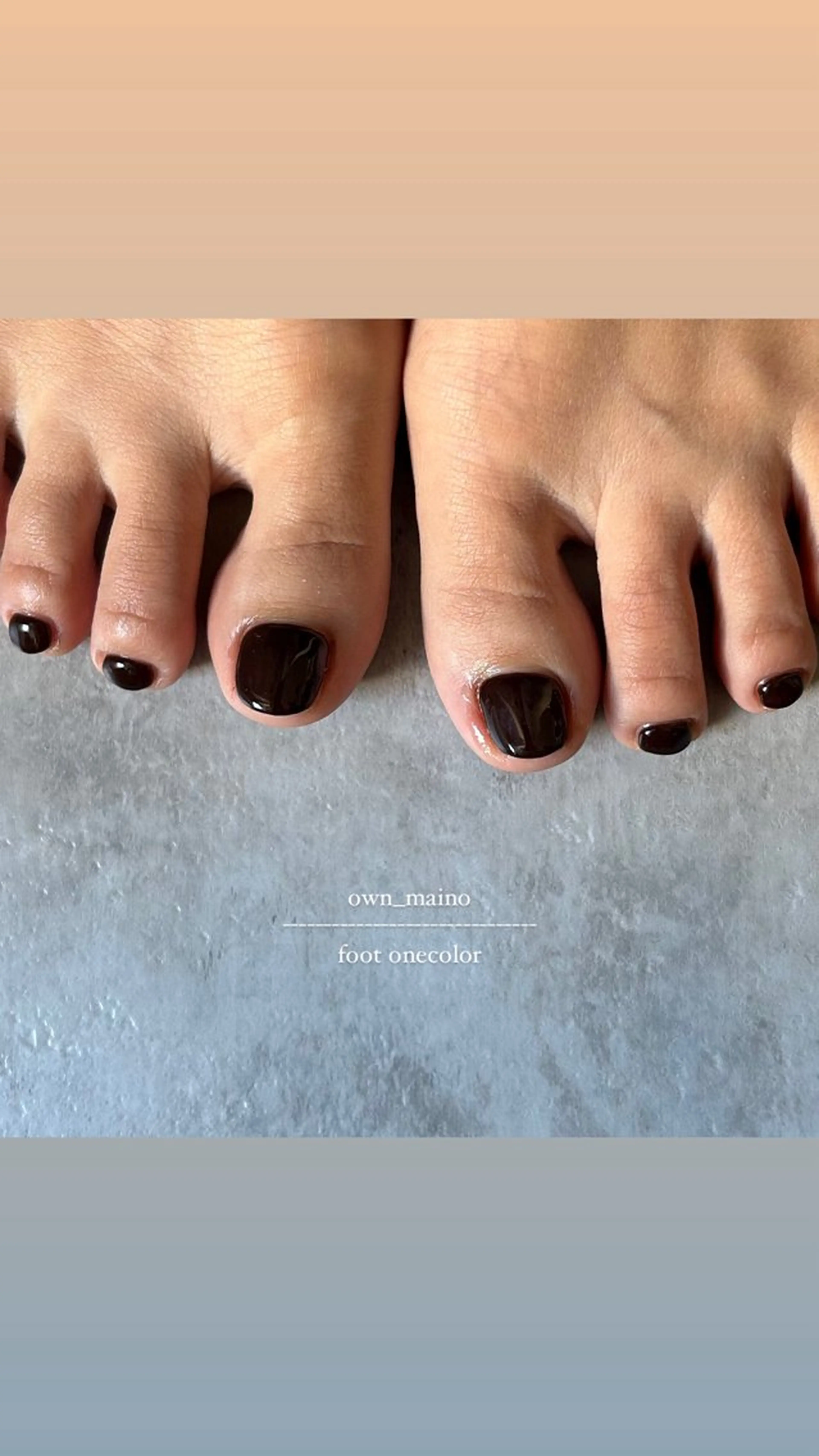 ネイル フットネイル nailroom own所属・maino ( own　)のネイルデザイン